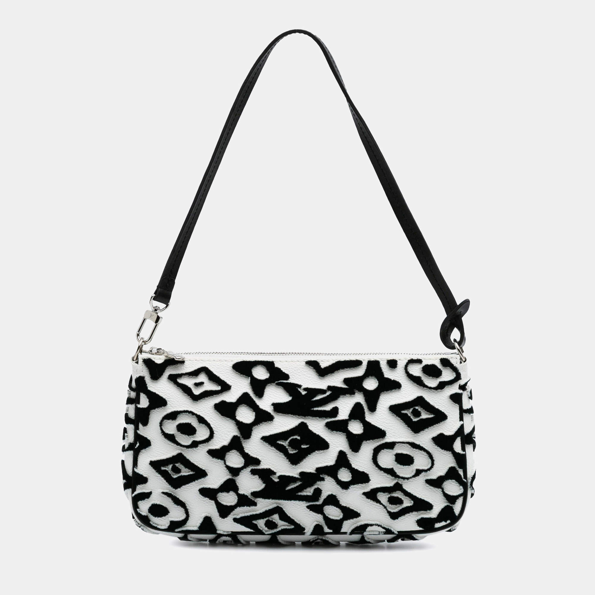 Louis Vuitton Black/White Urs Fischer Monogram Pochette Accessories