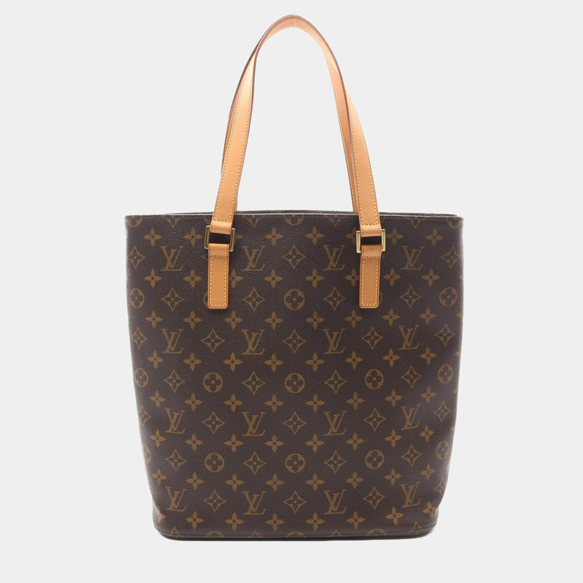 Pre Owned Louis Vuitton Vavin GM Brown Monogram Canvas Tote Bag