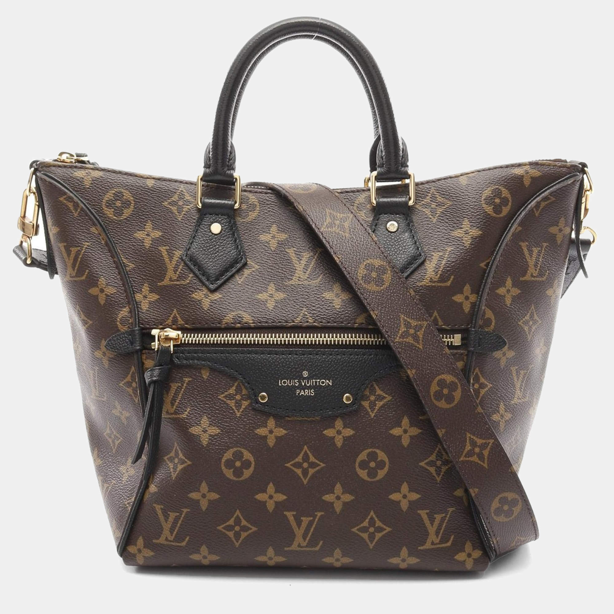 Pre Owned Louis Vuitton Tournel PM Monogram Leather Shoulder Bag 
