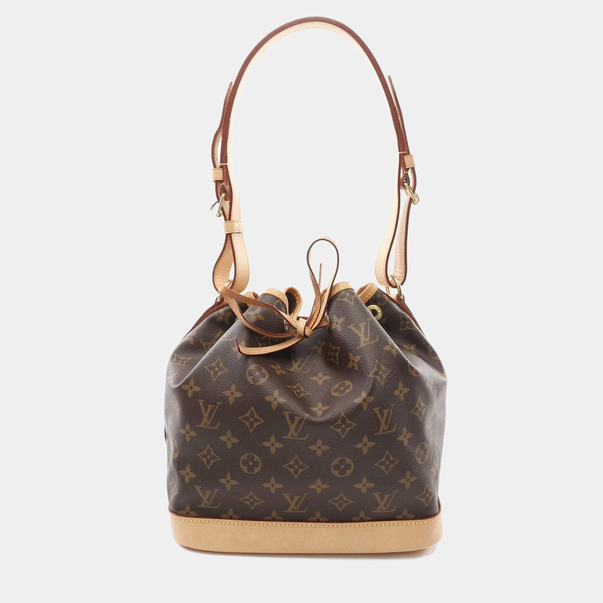 Pre Owned Louis Vuitton Petit Noe  Monogram Canvas Shoulder Bag