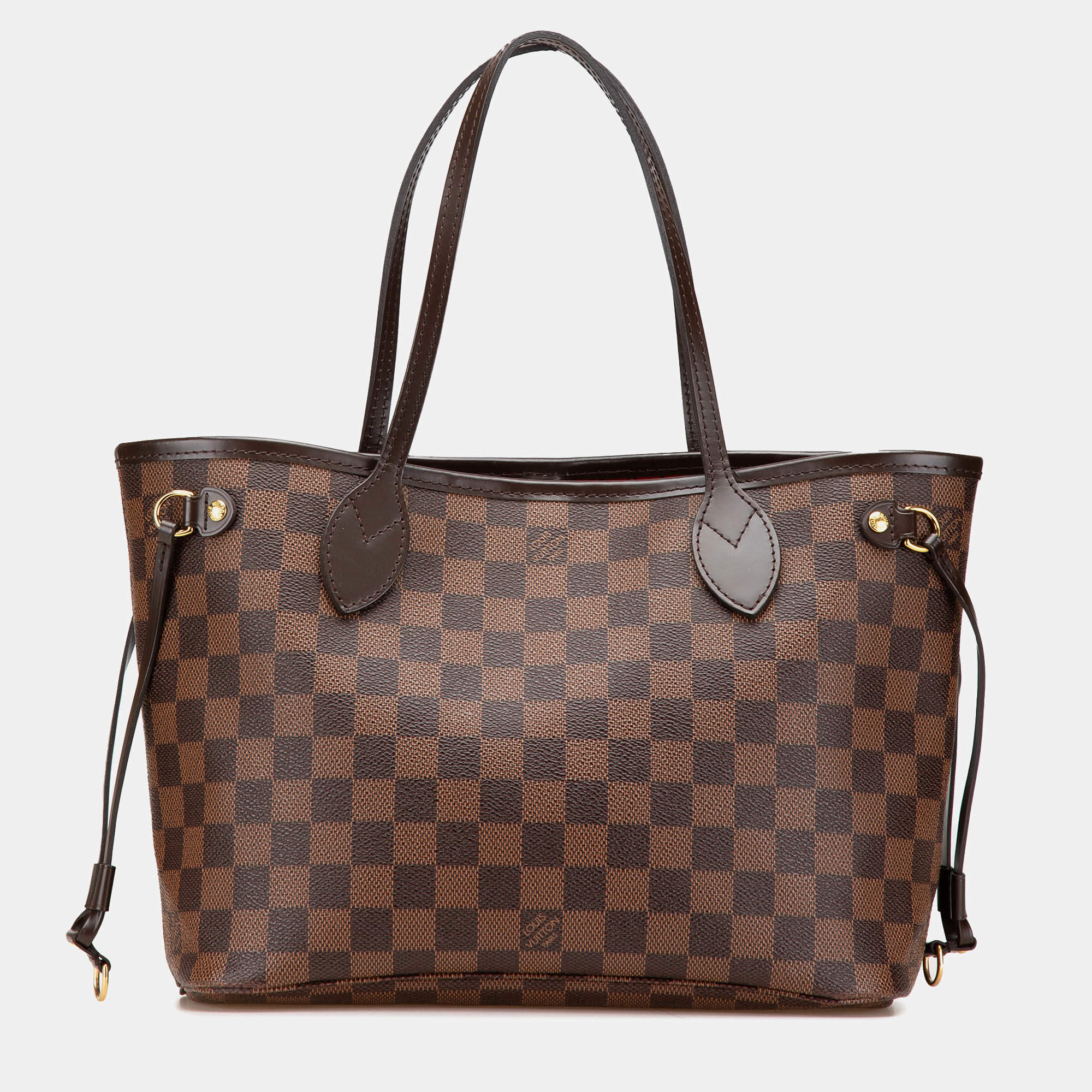 Louis Vuitton Brown Damier Ebene Neverfull PM