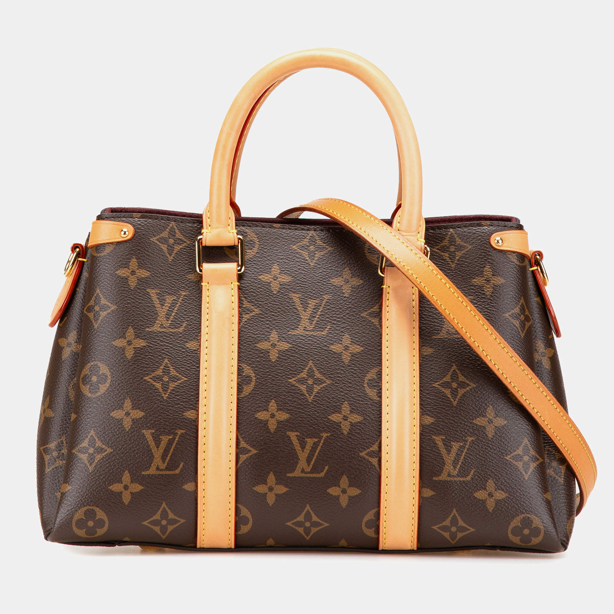 Louis Vuitton Brown Monogram Soufflot BB