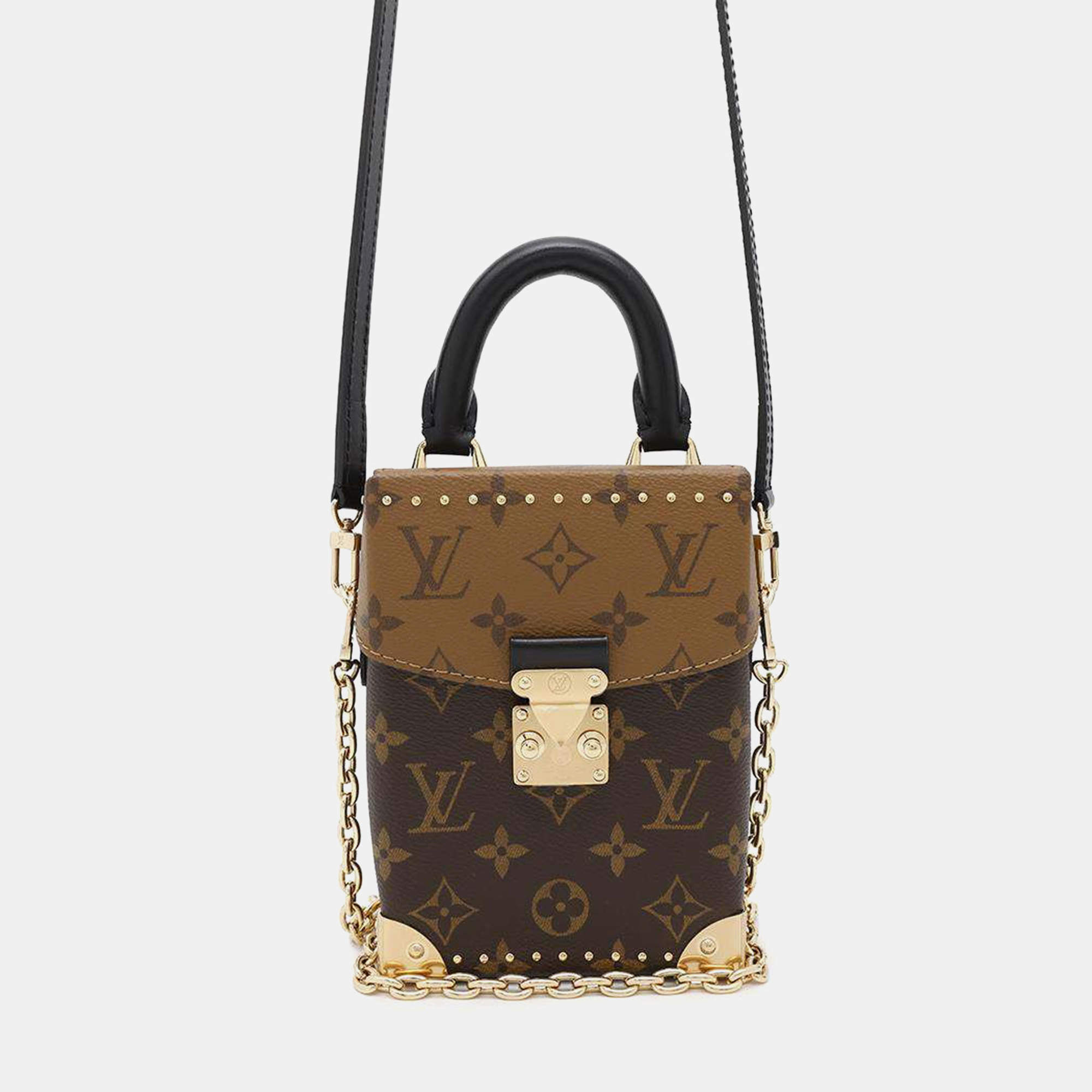 Louis Vuitton Camera Box Noir Monogram Monogram Reverse Canvas