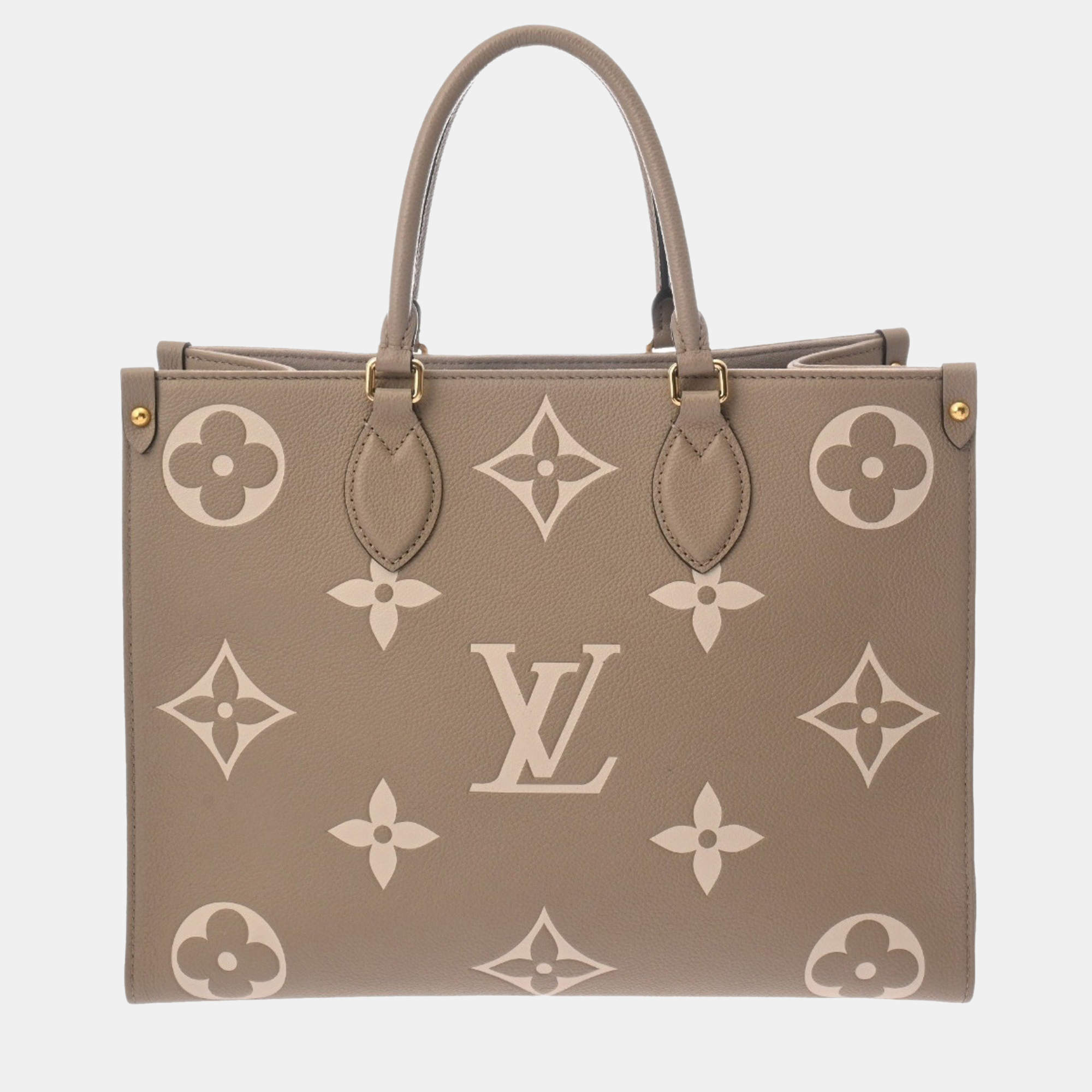 Louis Vuitton On The Go MM Monogram Empreinte Tote Bag