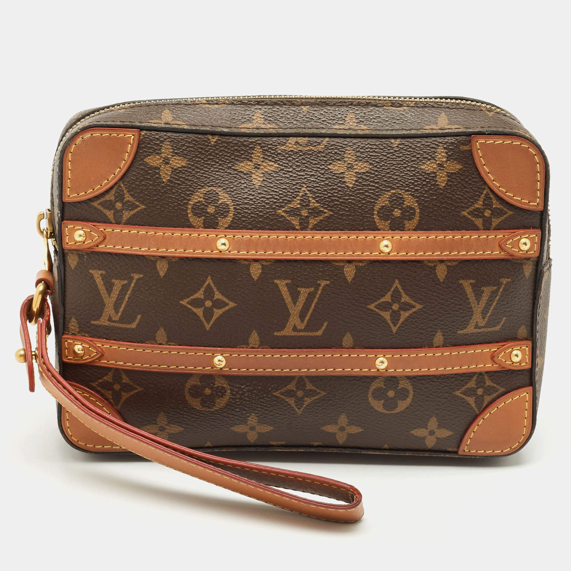 Louis Vuitton Monogram Canvas Soft Trunk Pouch