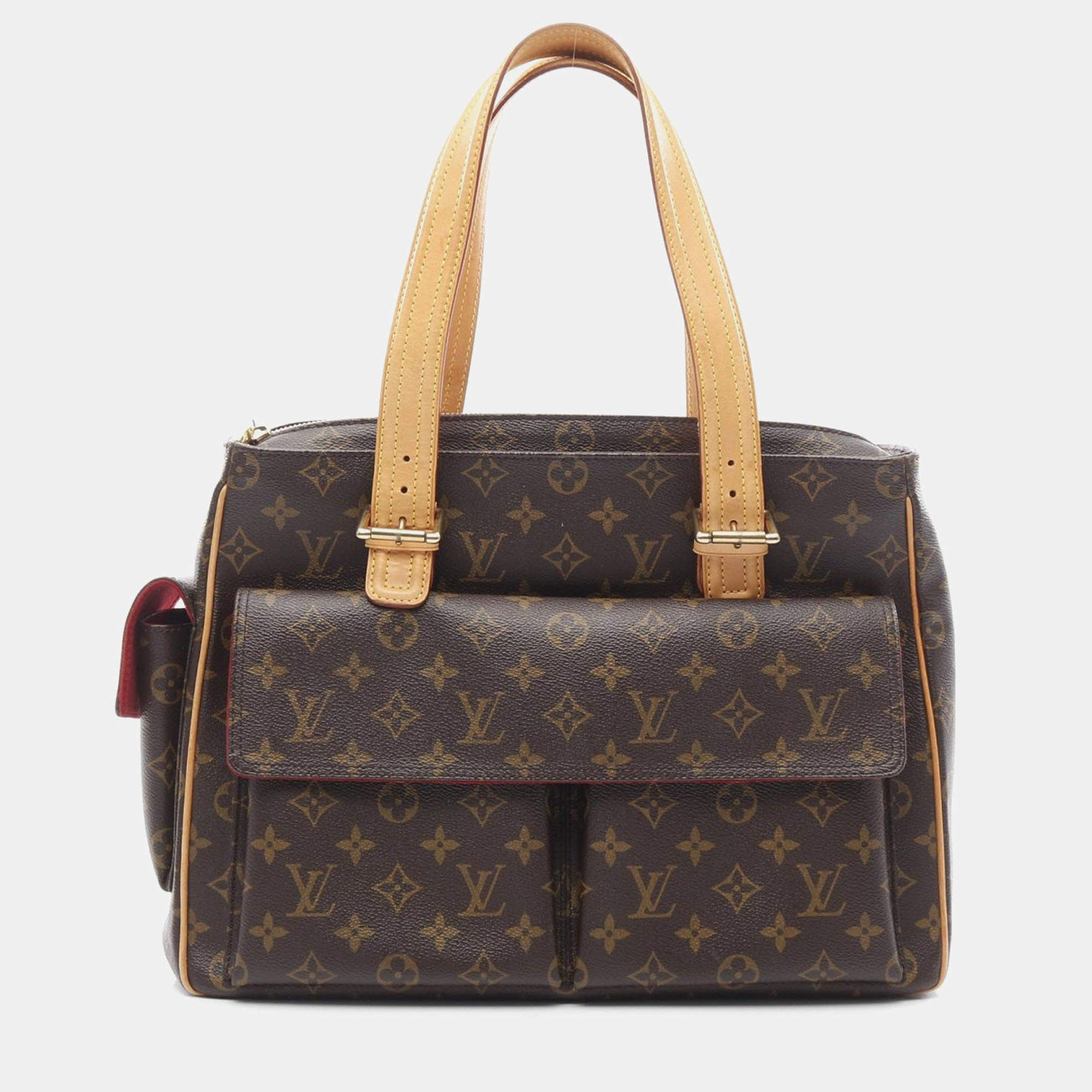 Louis Vuitton Multipli Cite Brown Monogram Canvas Tote Bag