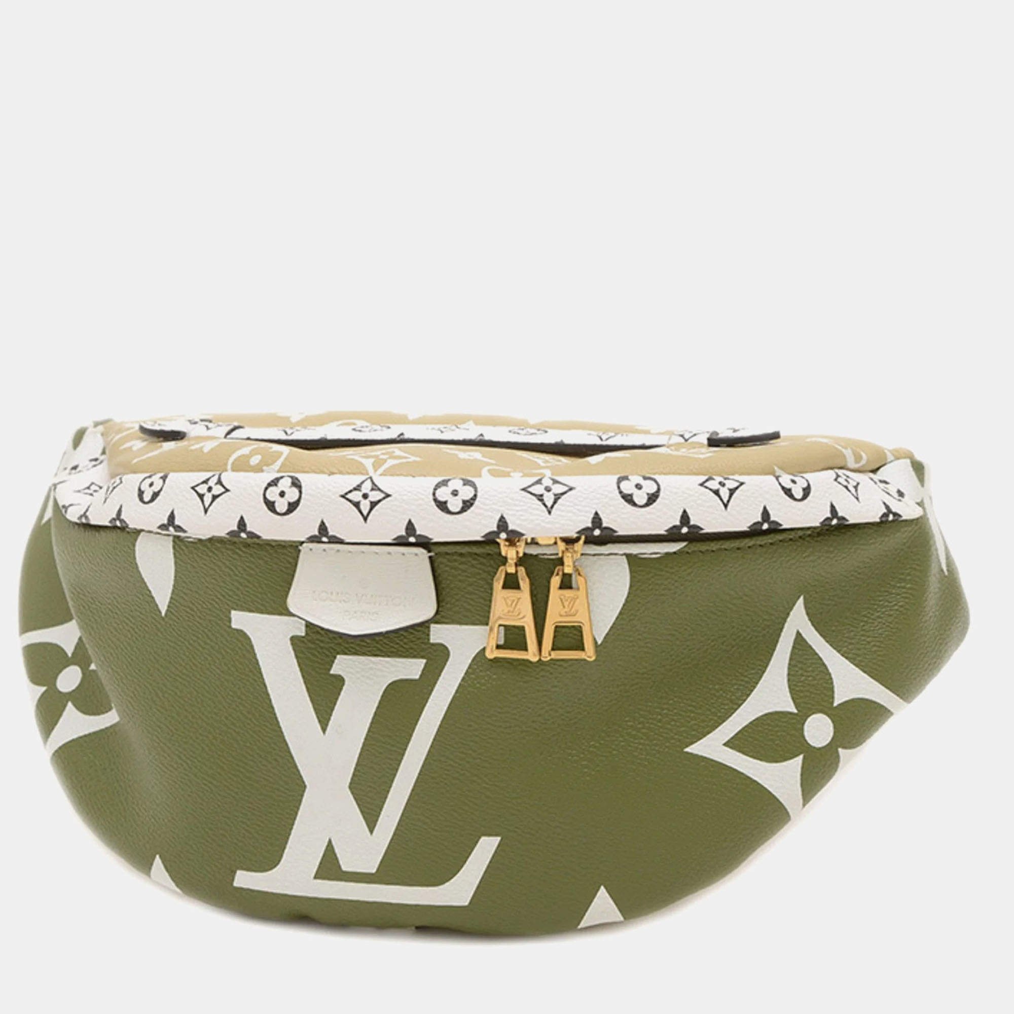 Louis Vuitton Monogram Giant Khaki Bum Bag