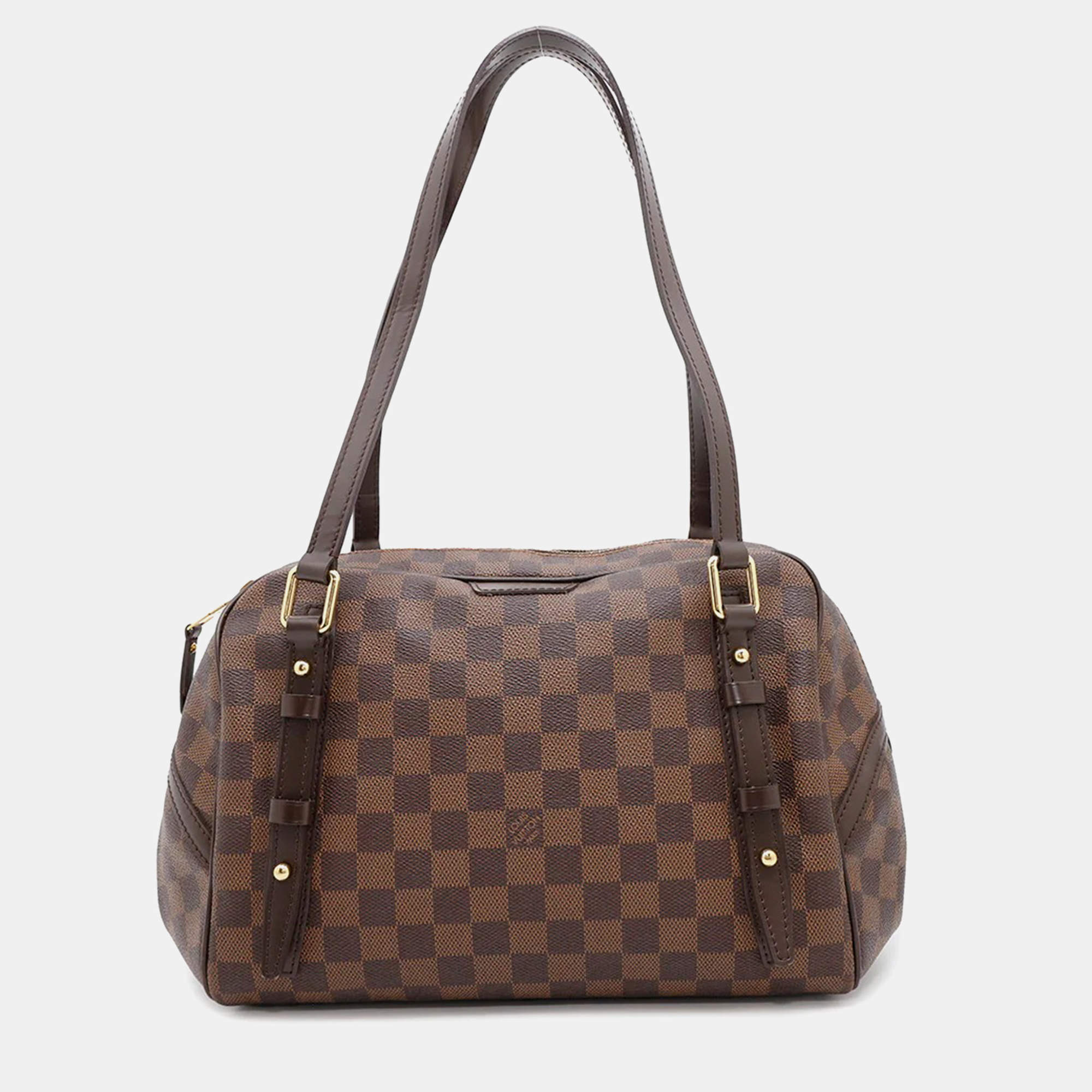 Louis Vuitton Rivington PM Brown Damier Ebene Canvas Shouder Bag