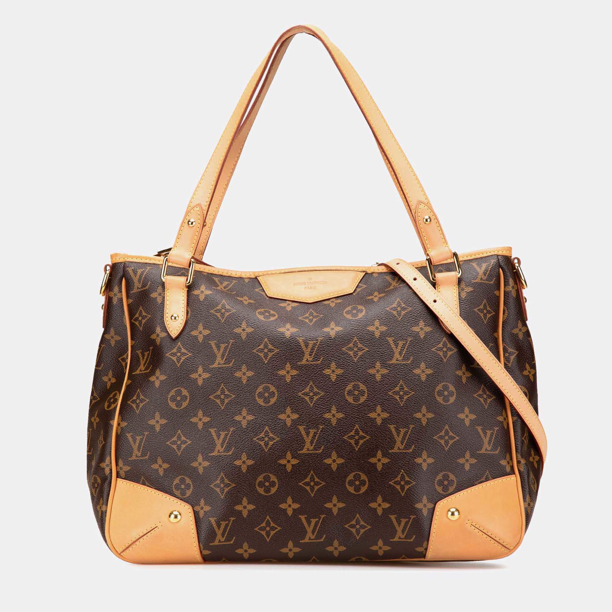 Pre Owned Louis Vuitton Brown Monogram Estrela MM