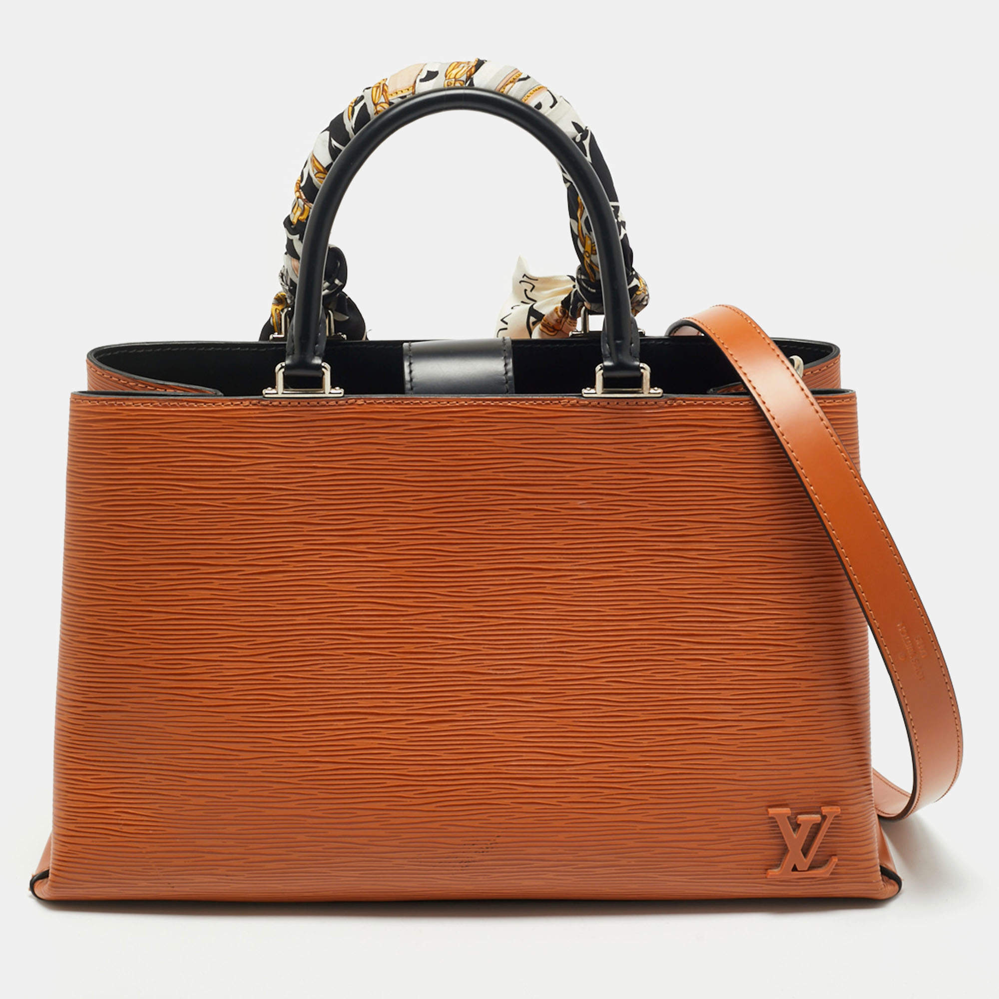 Louis Vuitton Cipango Gold Epi Leather Kleber MM Bag