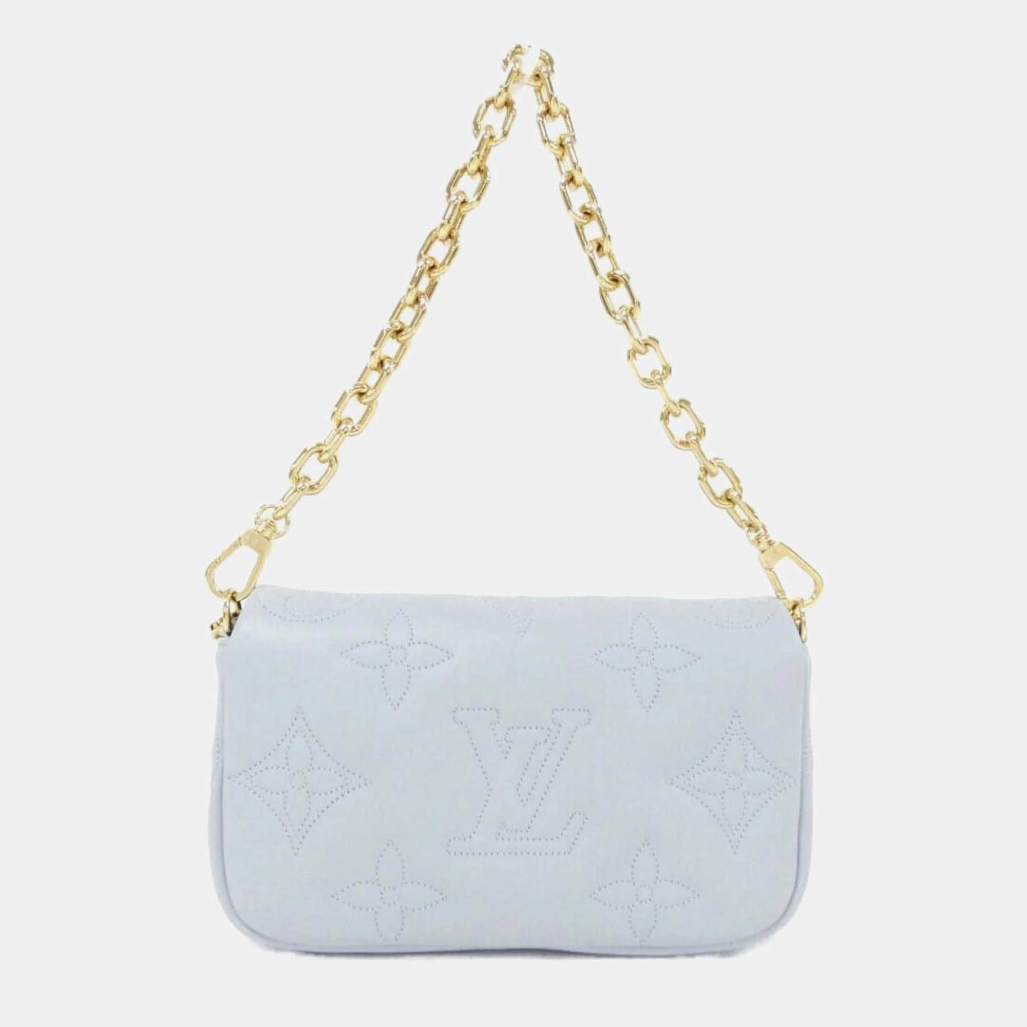 Louis Vuitton Bubble Glam Wallet On Strap Shoulder Bag