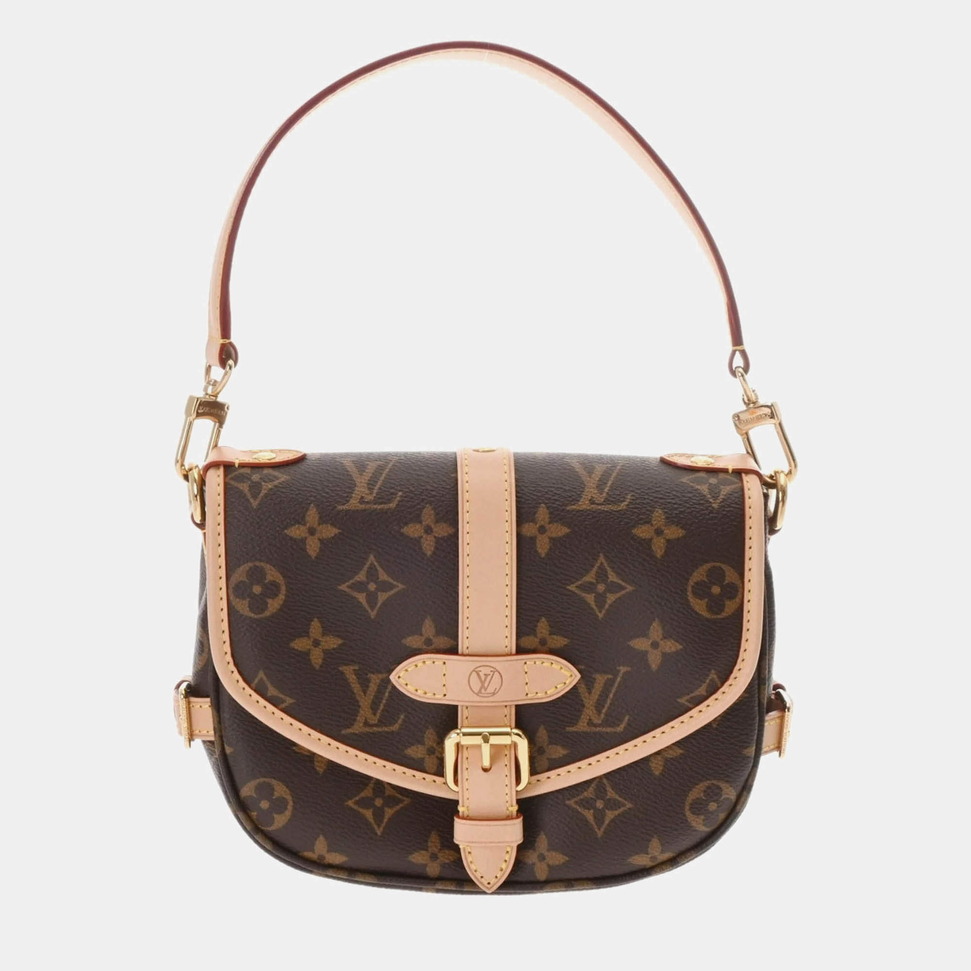 Louis Vuitton Saumur BB Monogram Brown Canvas Bag