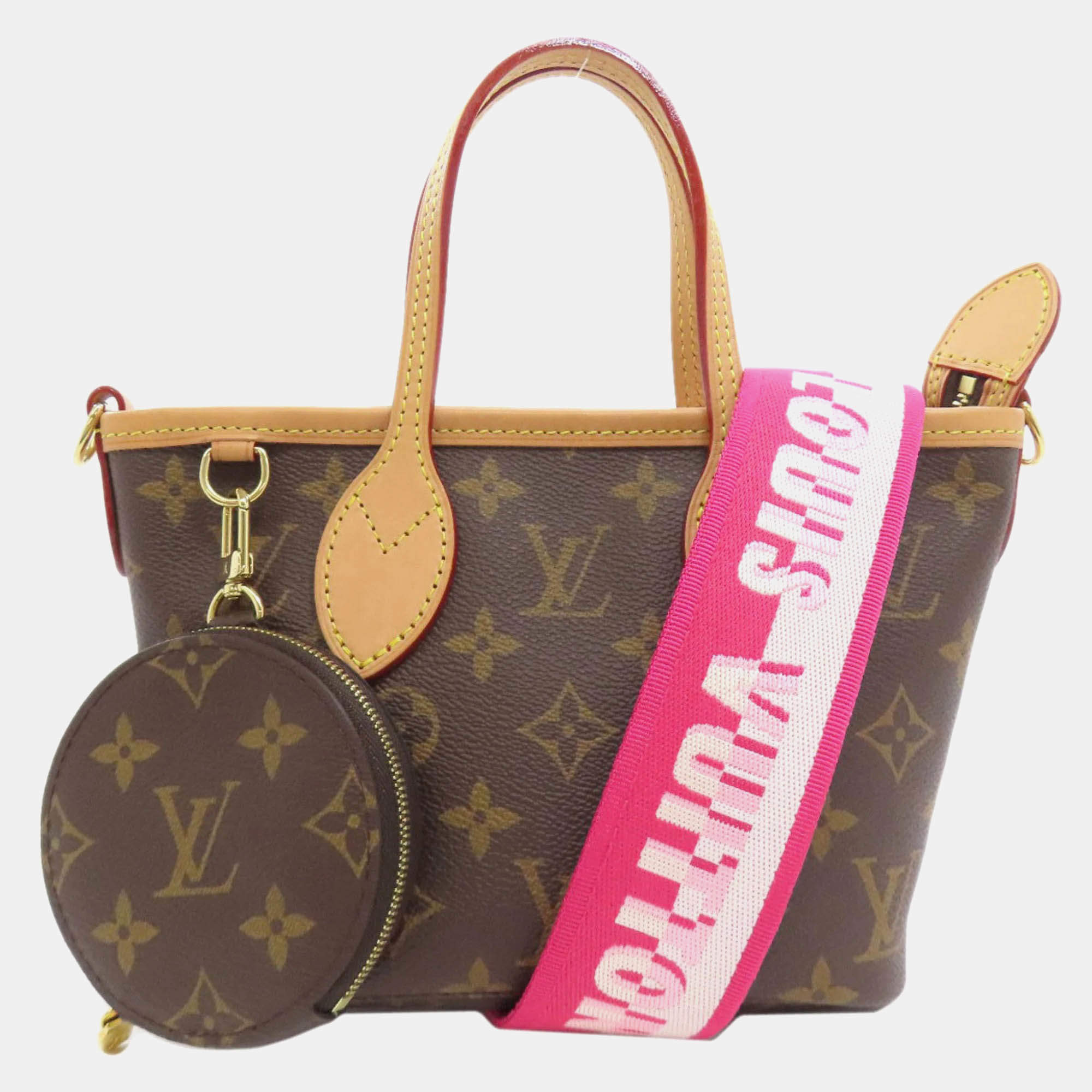 Pre Owned Louis Vuitton Neverfull BB Monogram Canvas Tote Bag