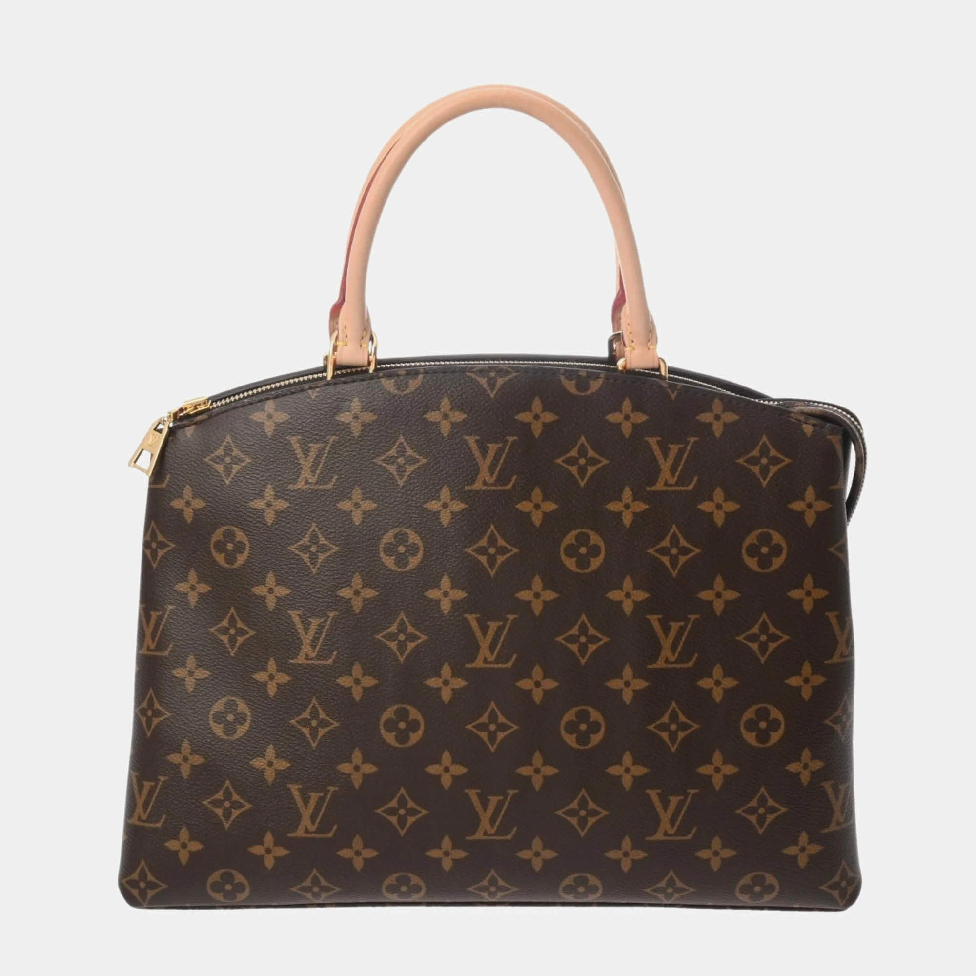 Louis Vuitton Monogram Grand Palais Mm Brown Canvas Handbag