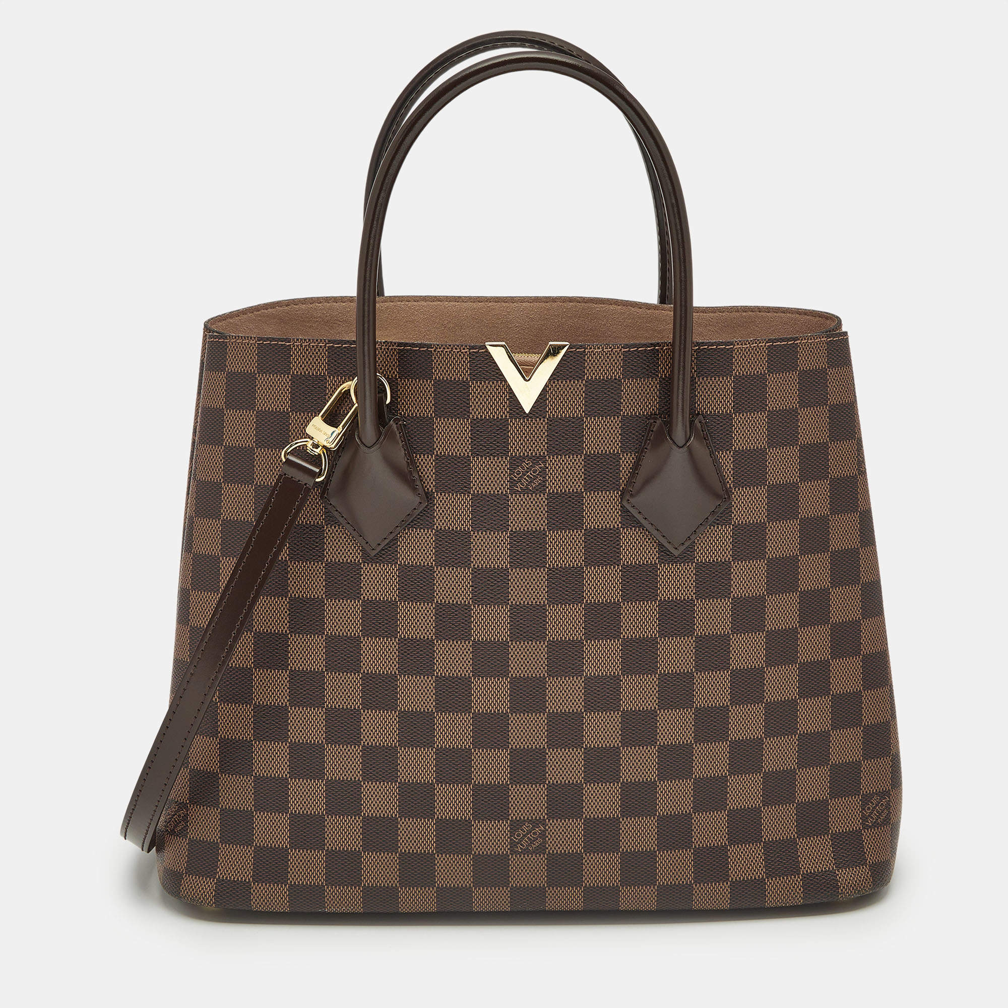 Louis Vuitton Damier Ebene Canvas Kensington V Bag