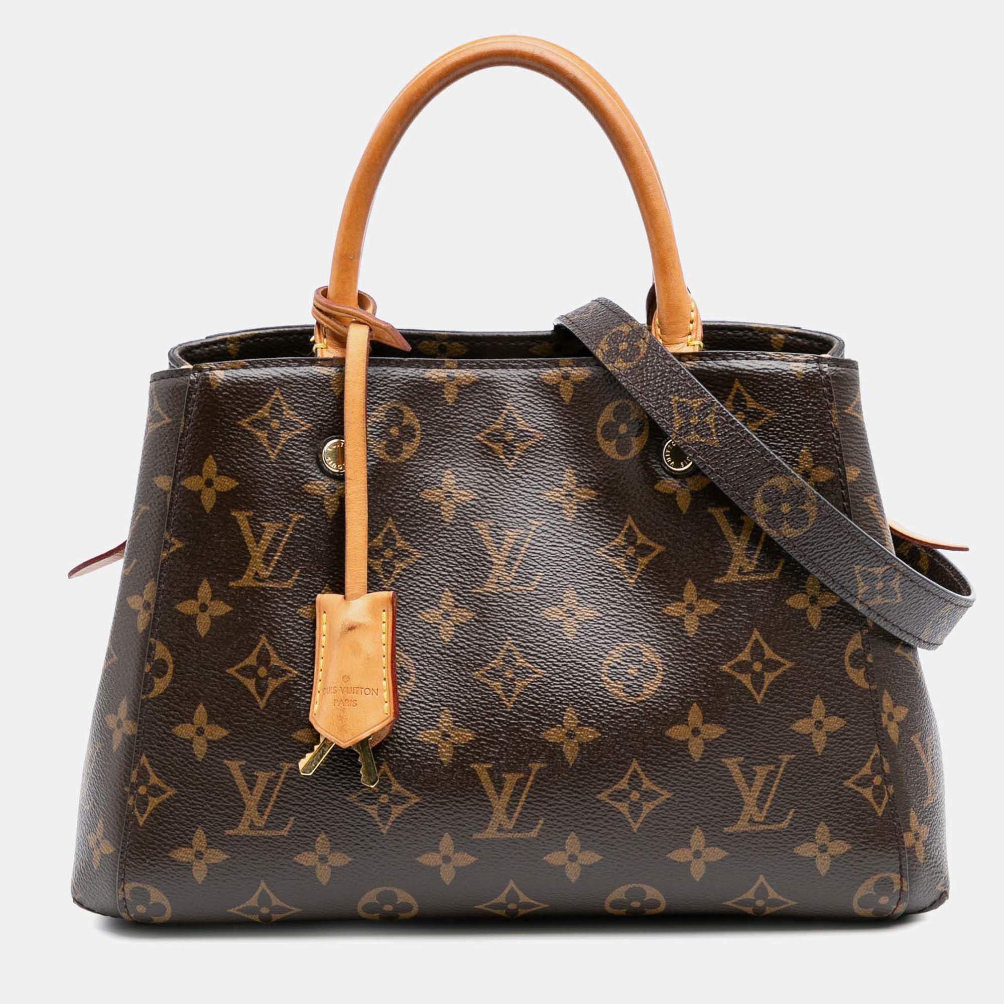 Louis Vuitton Brown Monogram Montaigne BB