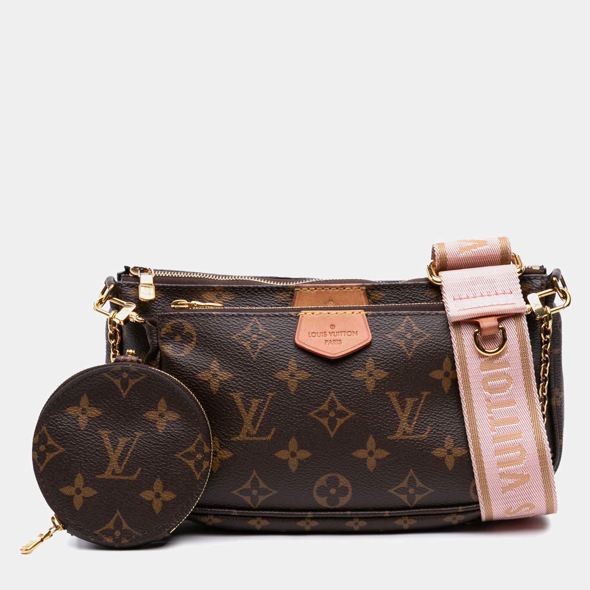 Louis Vuitton Brown Monogram Multi Pochette Accessoires