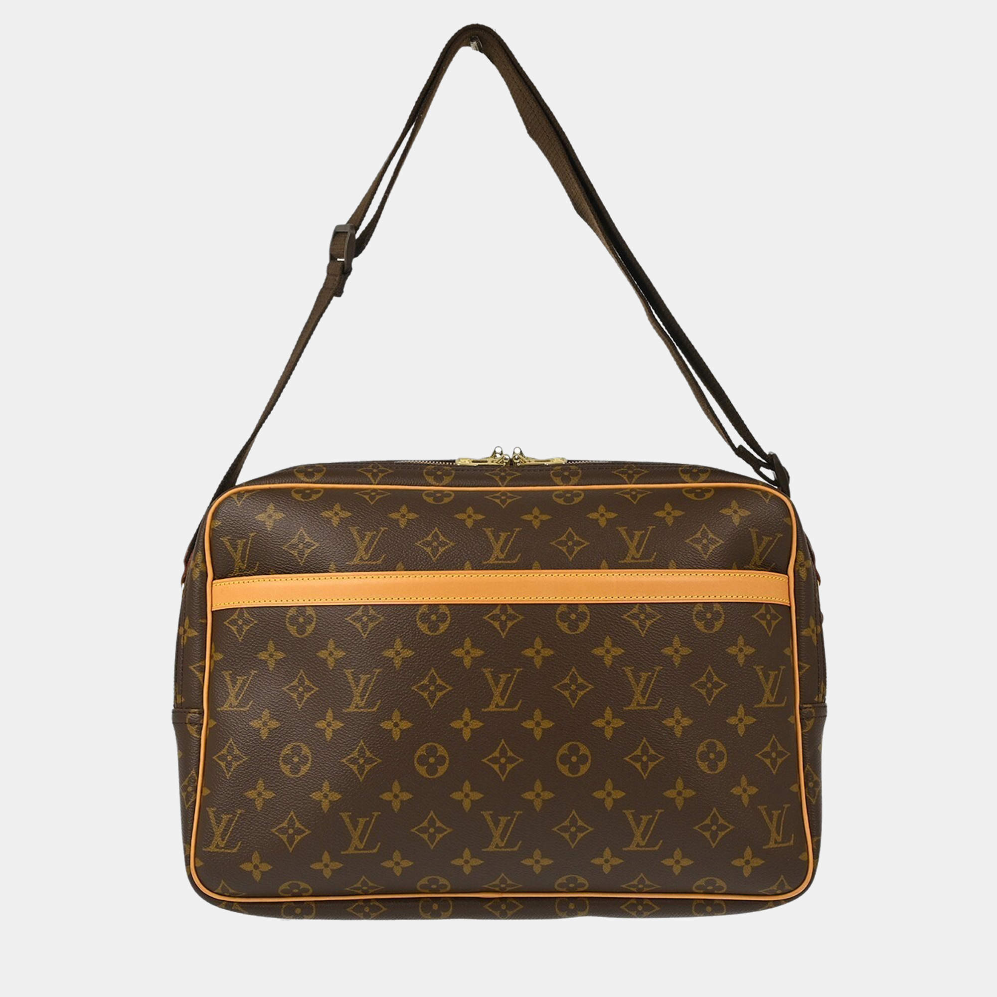 Louis Vuitton Reporter GM Monogram Canvas Shoulder Bag