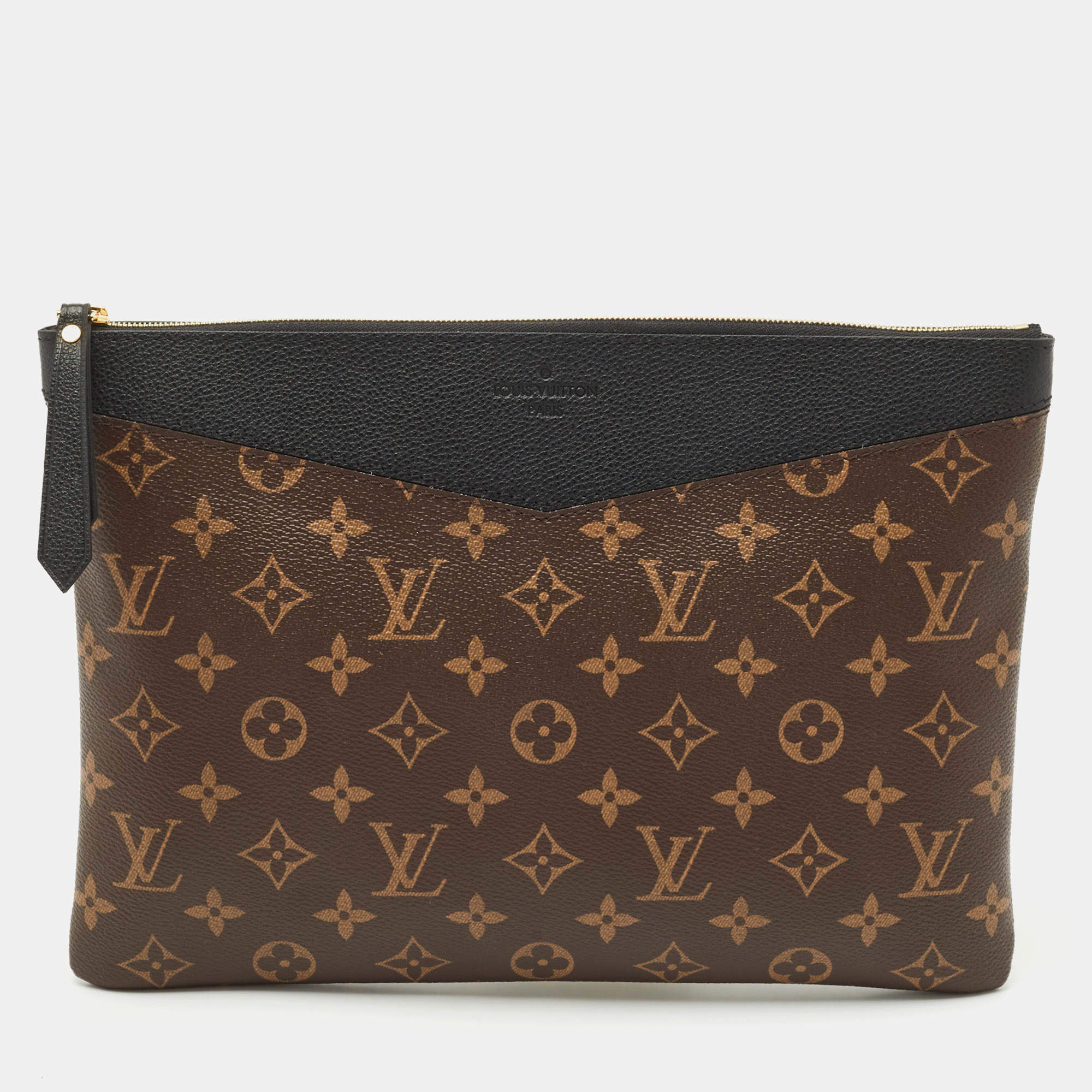 Louis Vuitton Black Monogram Canvas Daily Pouch
