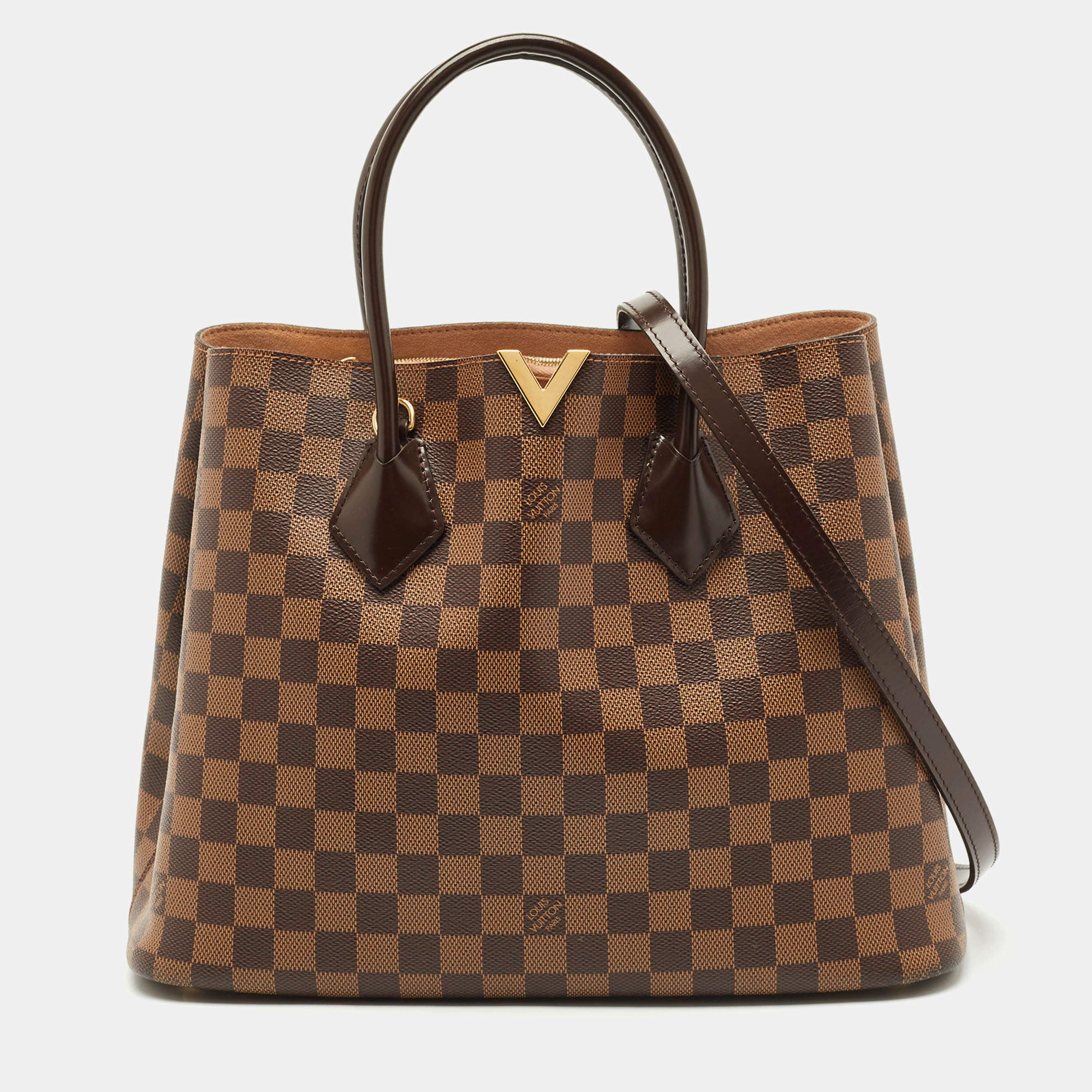 Louis Vuitton Damier Ebene Canvas Kensington V Bag