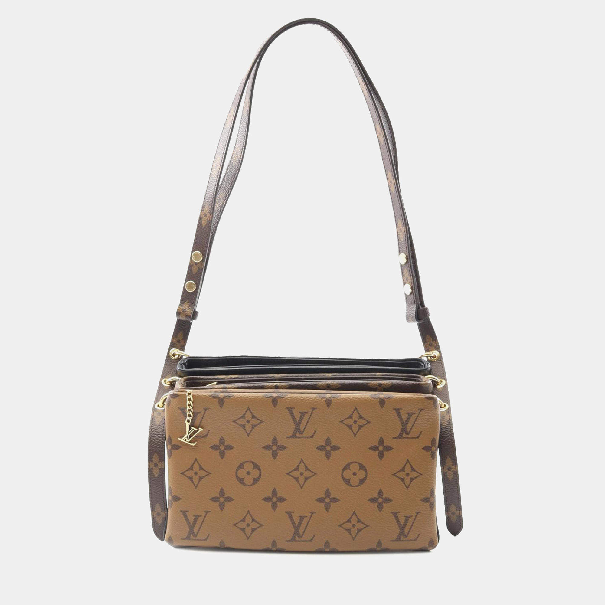Louis Vuitton Brown 2020 Monogram LV3 Pouch