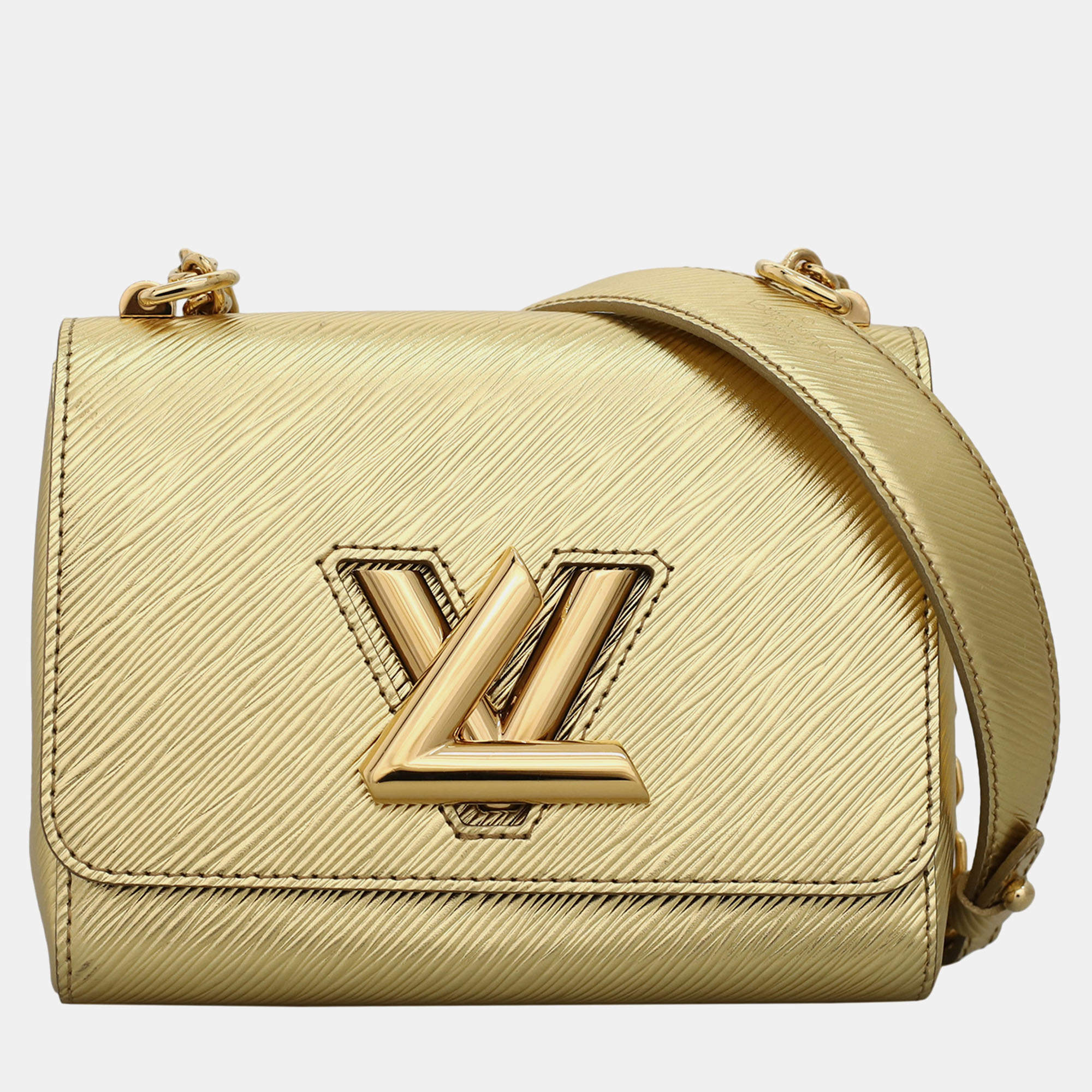 Louis Vuitton Twist PM Gold Epi Leather  Shoulder Bag