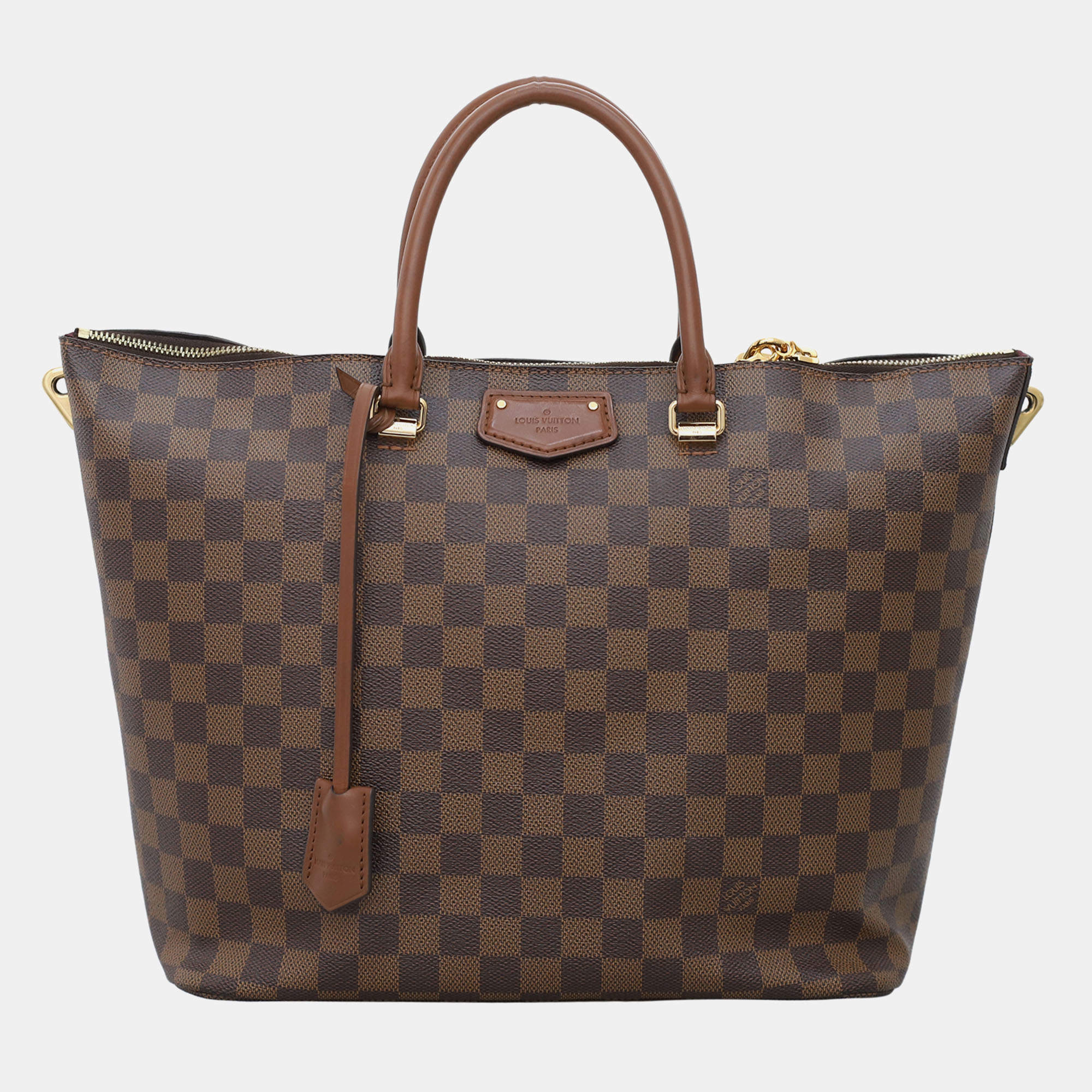 Louis Vuitton Damier Ebene Belmont Tote Bag