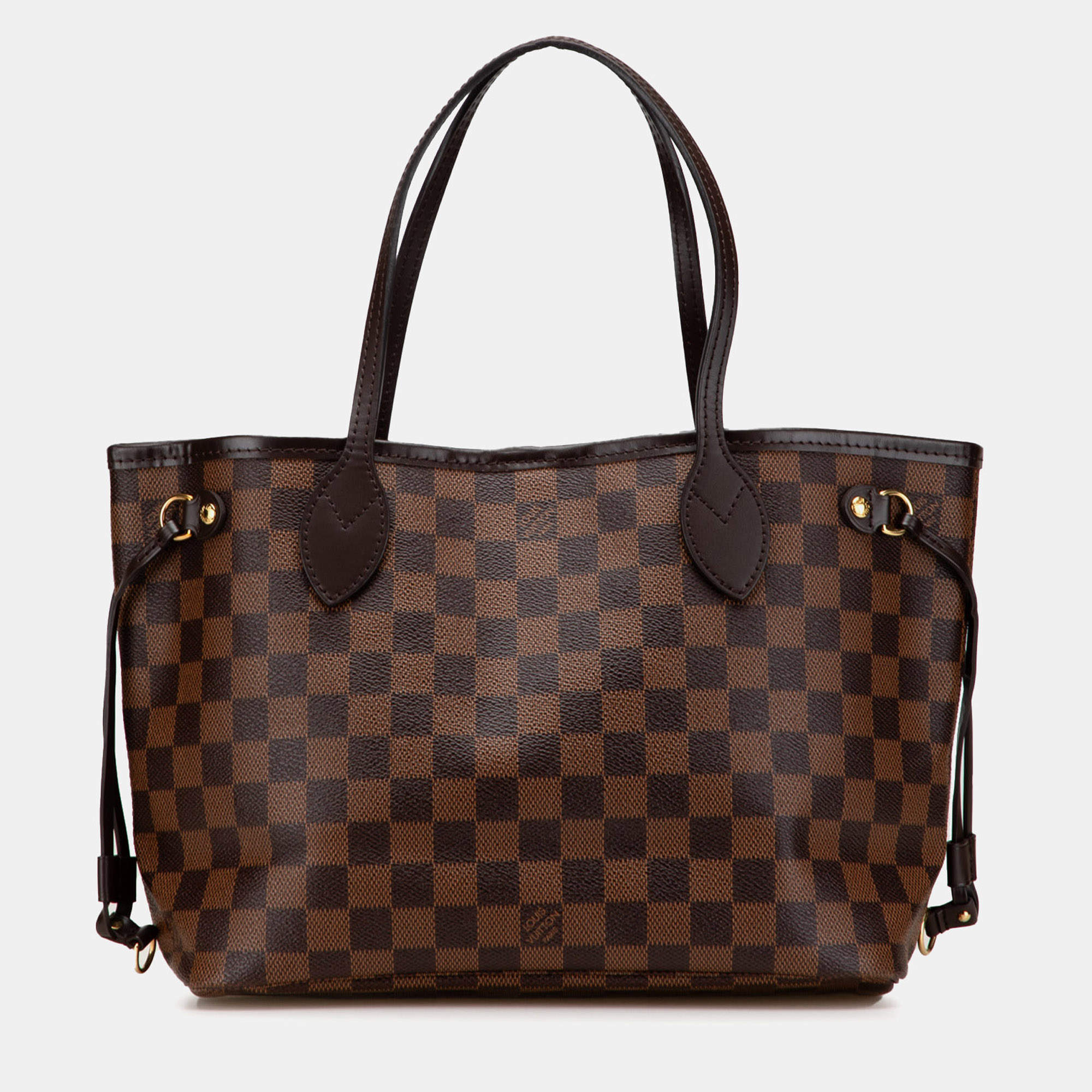 Louis Vuitton Brown Damier Ebene Neverfull PM