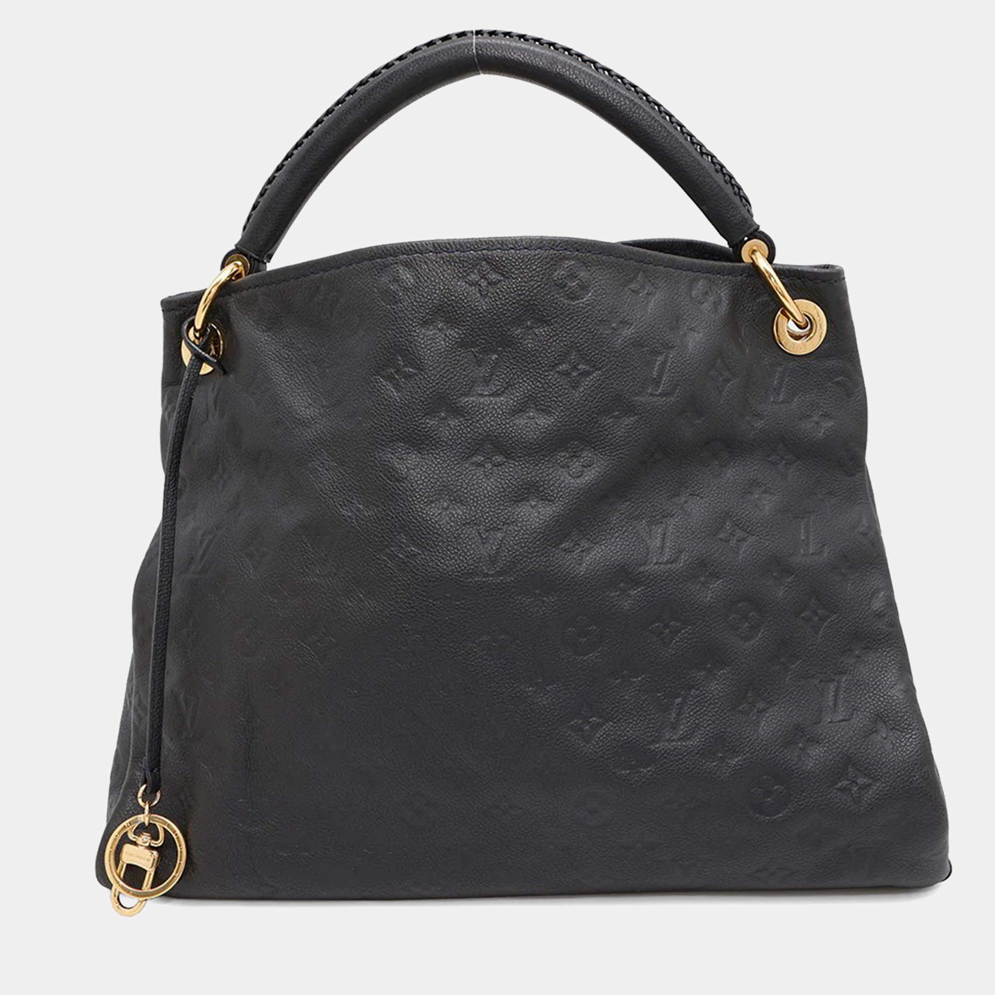 Louis Vuitton Artsy MM Infini Monogram Empreinte Leather Shoulder Bag