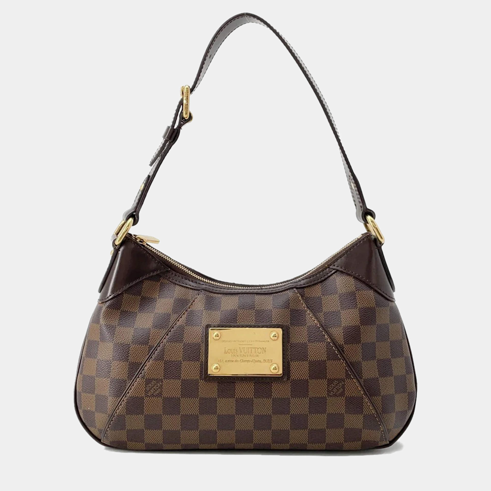 Louis Vuitton Thames Red Damier Ebene Canvas Size Pm