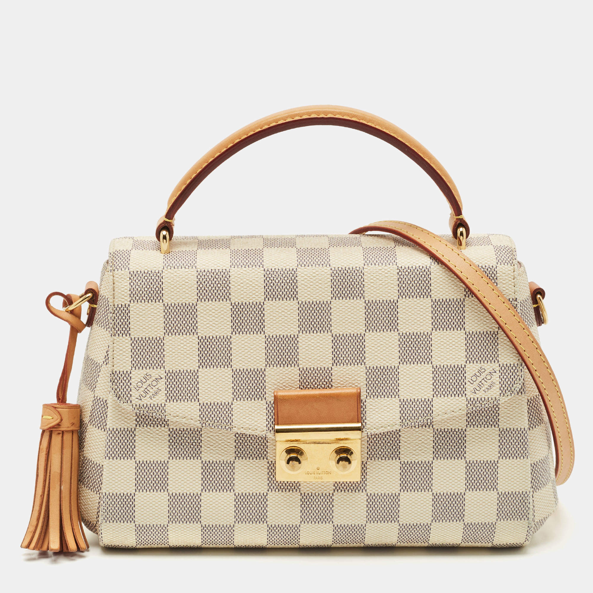Louis Vuitton Damier Azur Canvas Croisette Bag