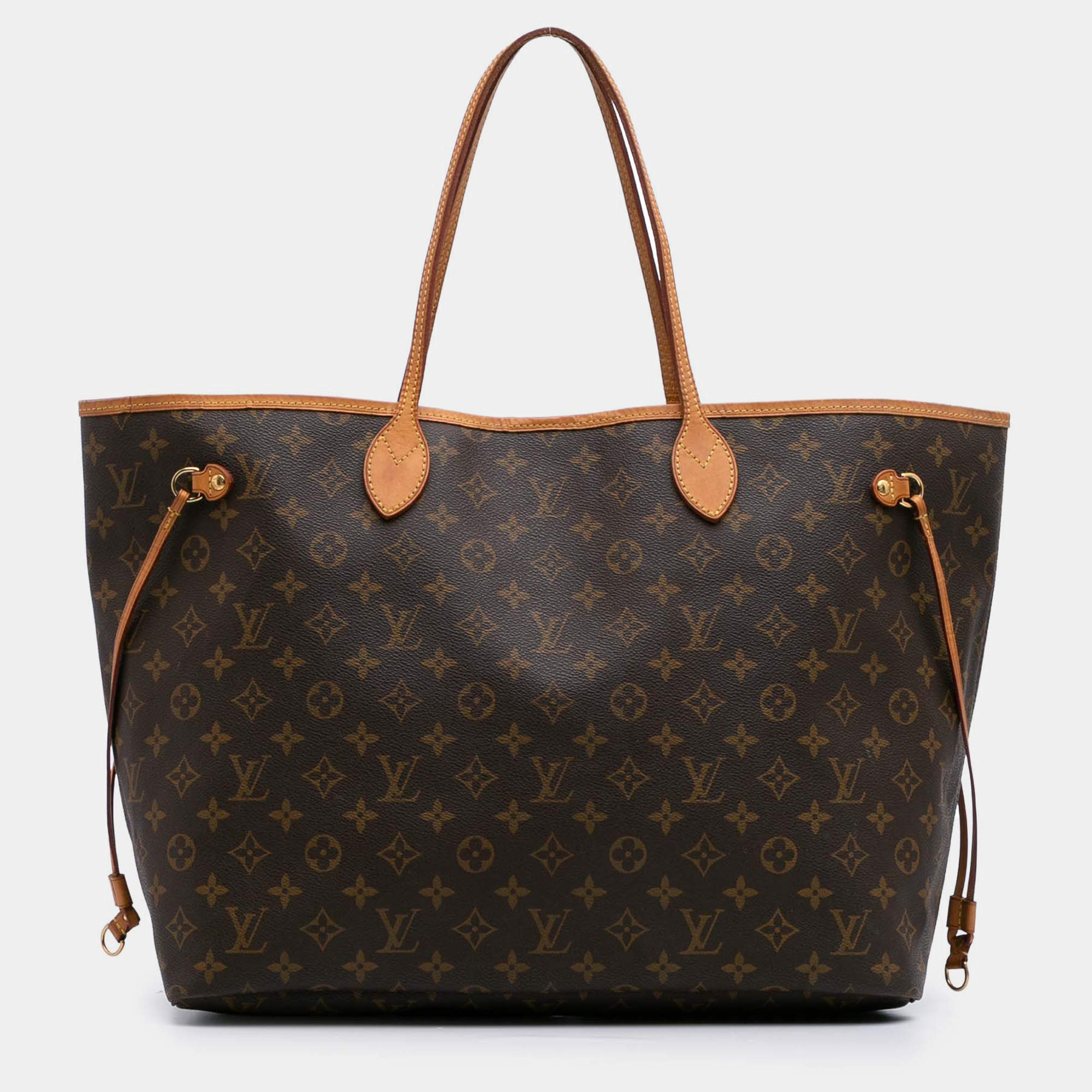 Louis Vuitton Brown Monogram Neverfull GM