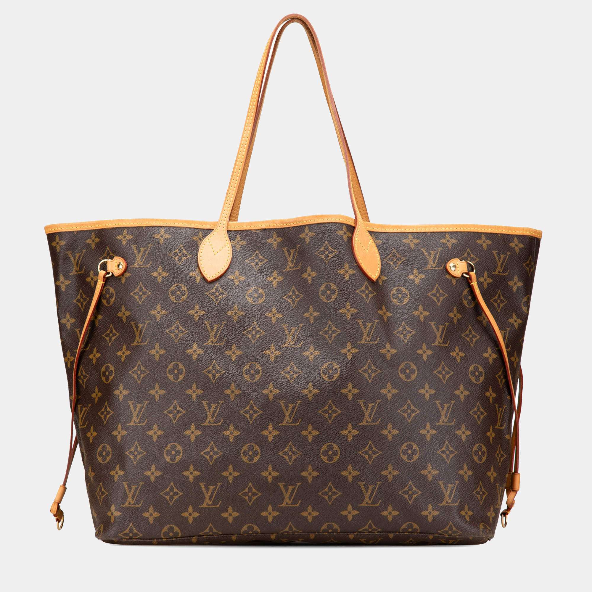 Louis Vuitton Brown Monogram Neverfull GM