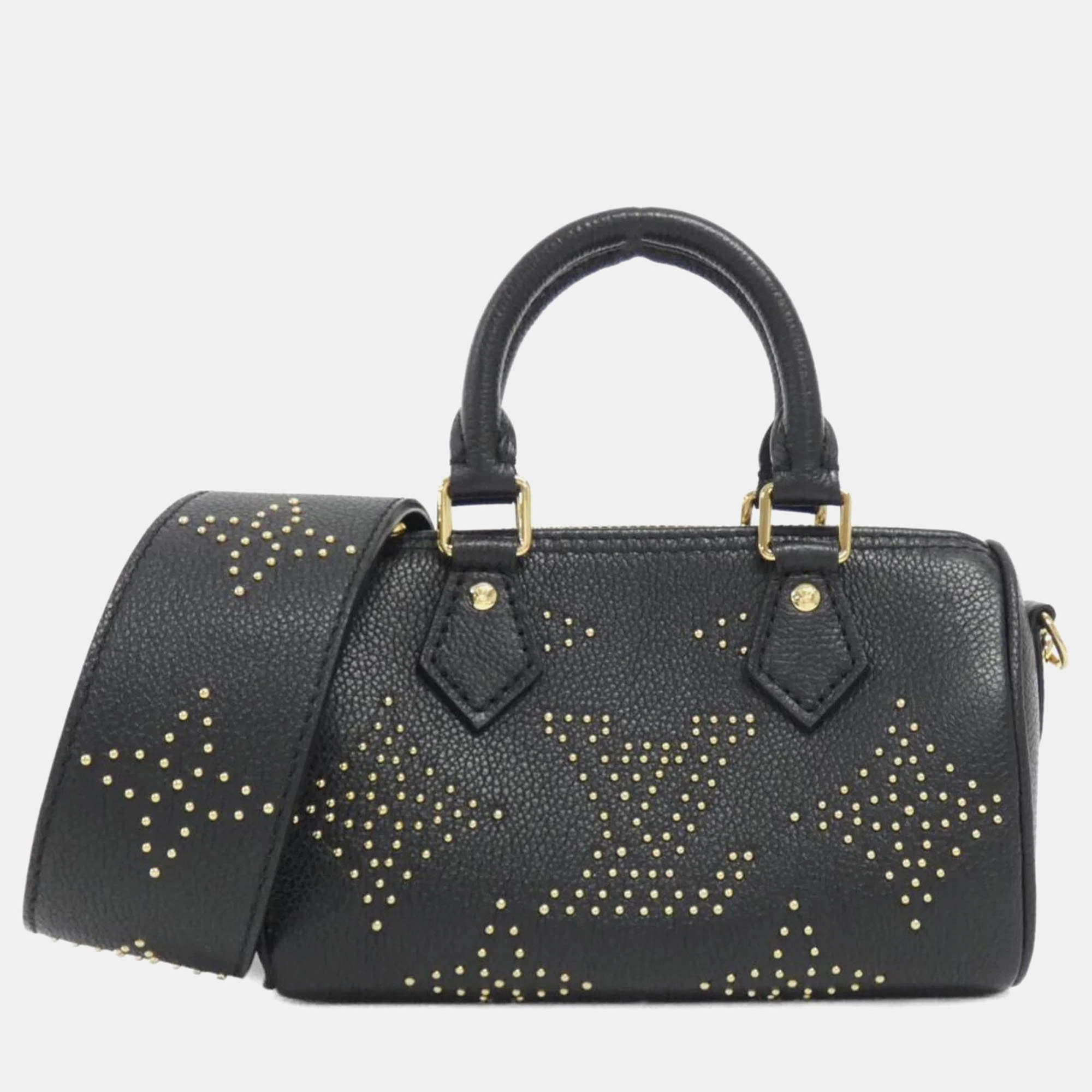 Louis Vuitton Monogram Empreinte (Studs) Nano Speedy Bag
