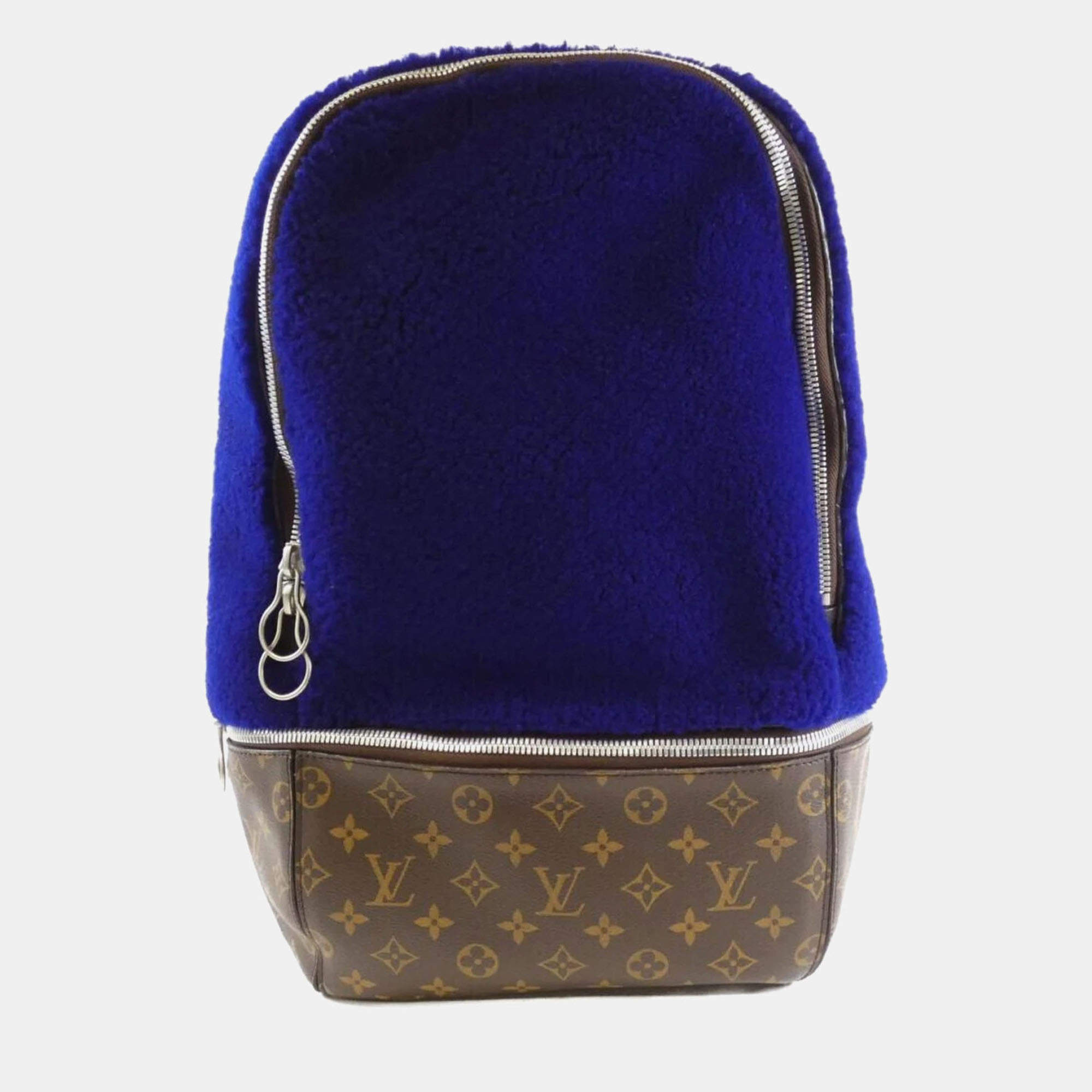 Louis Vuitton Monogram (Iconoclast) Fleece Pack Backpack