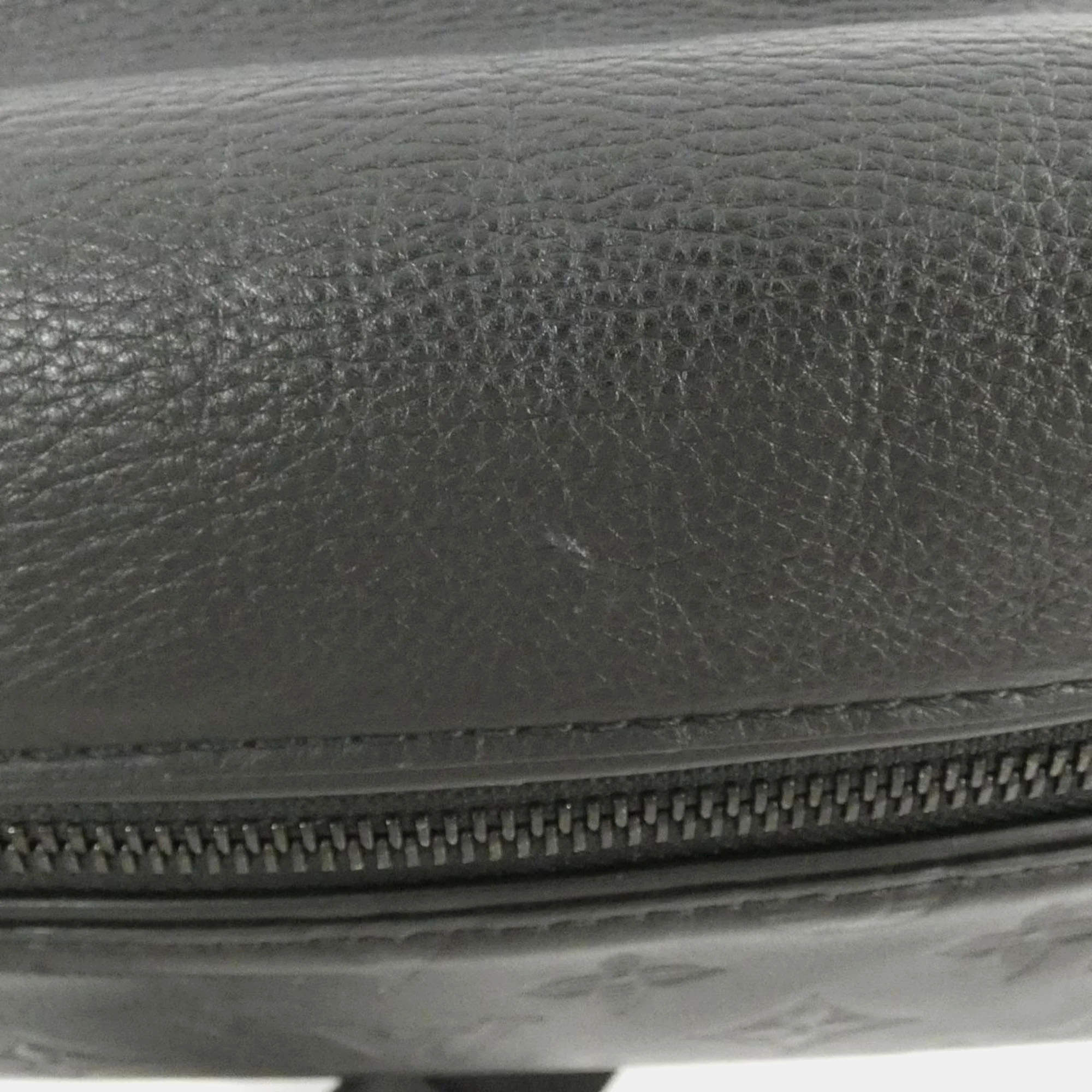 Pre Owned Louis Vuitton Monogram Shadow Discovery Bumbag Pm Shoulder Bag