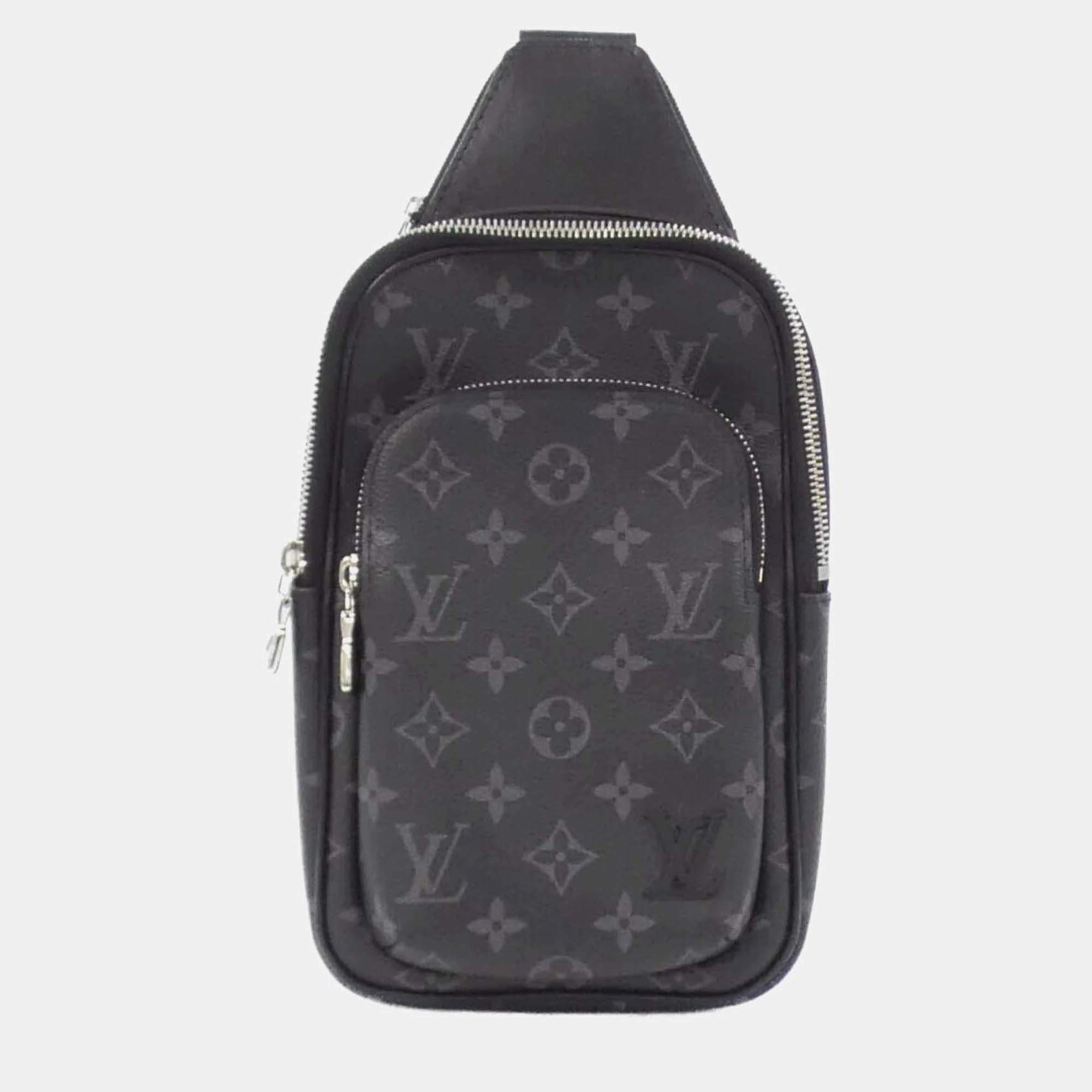 Louis Vuitton Monogram Eclipse Avenue Sling Handbag