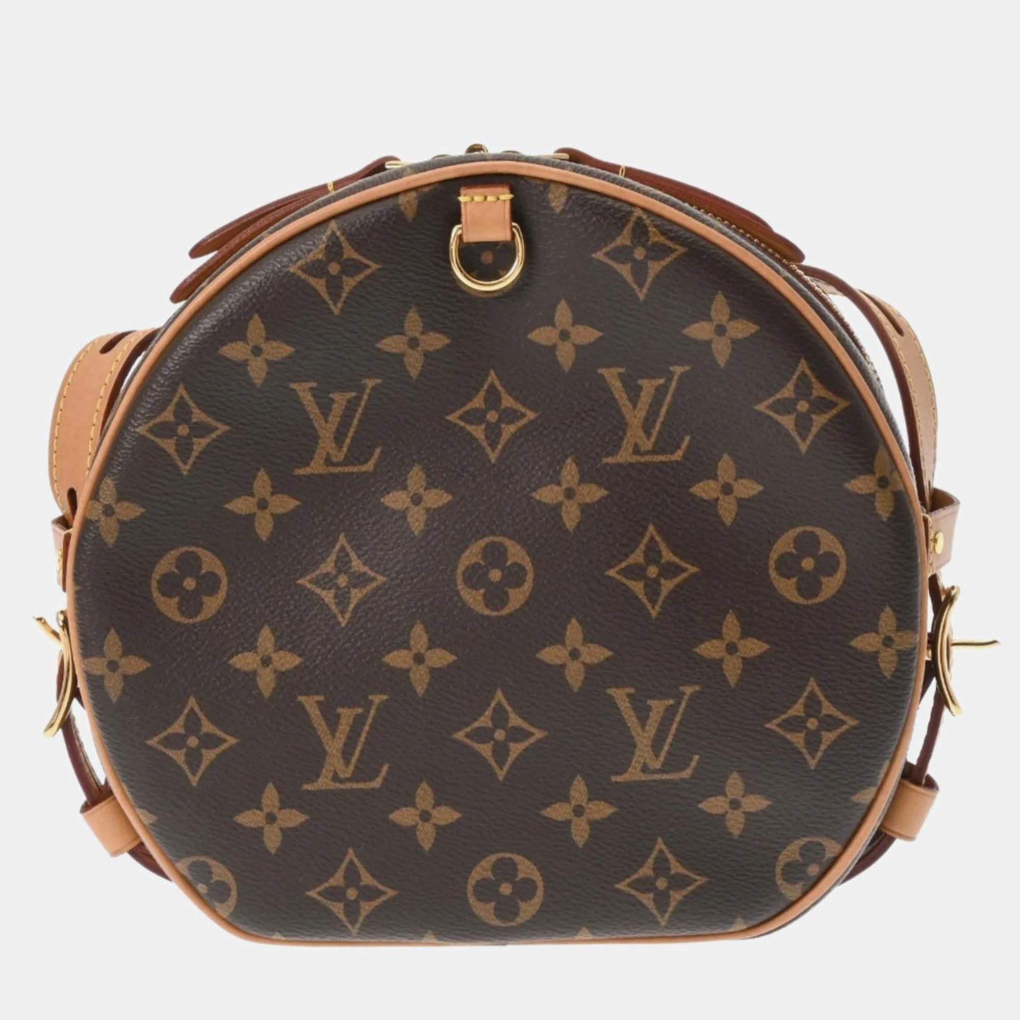 Louis Vuitton Monogram Boite Chapeau Souple Brown Canvas Shoulder Bag