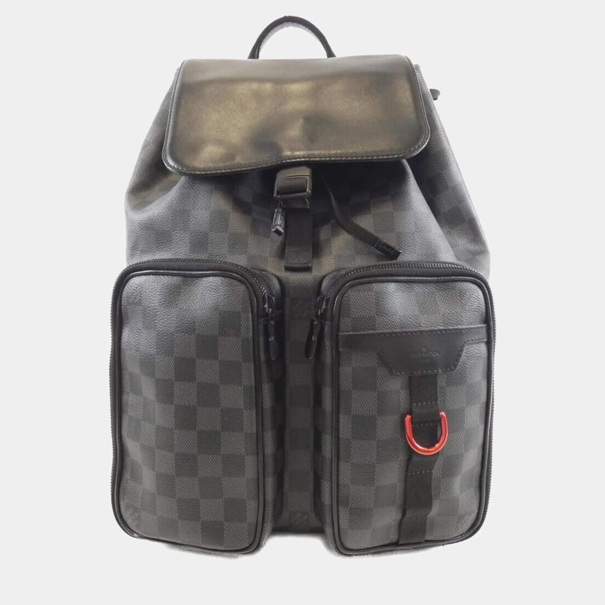 Louis Vuitton Damier Graphite Utility Backpack