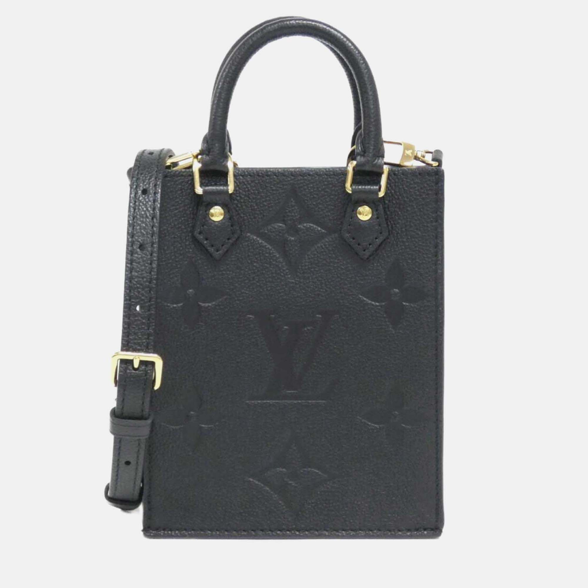 Louis Vuitton Monogram Empreinte Petite Sac Plat Handbag