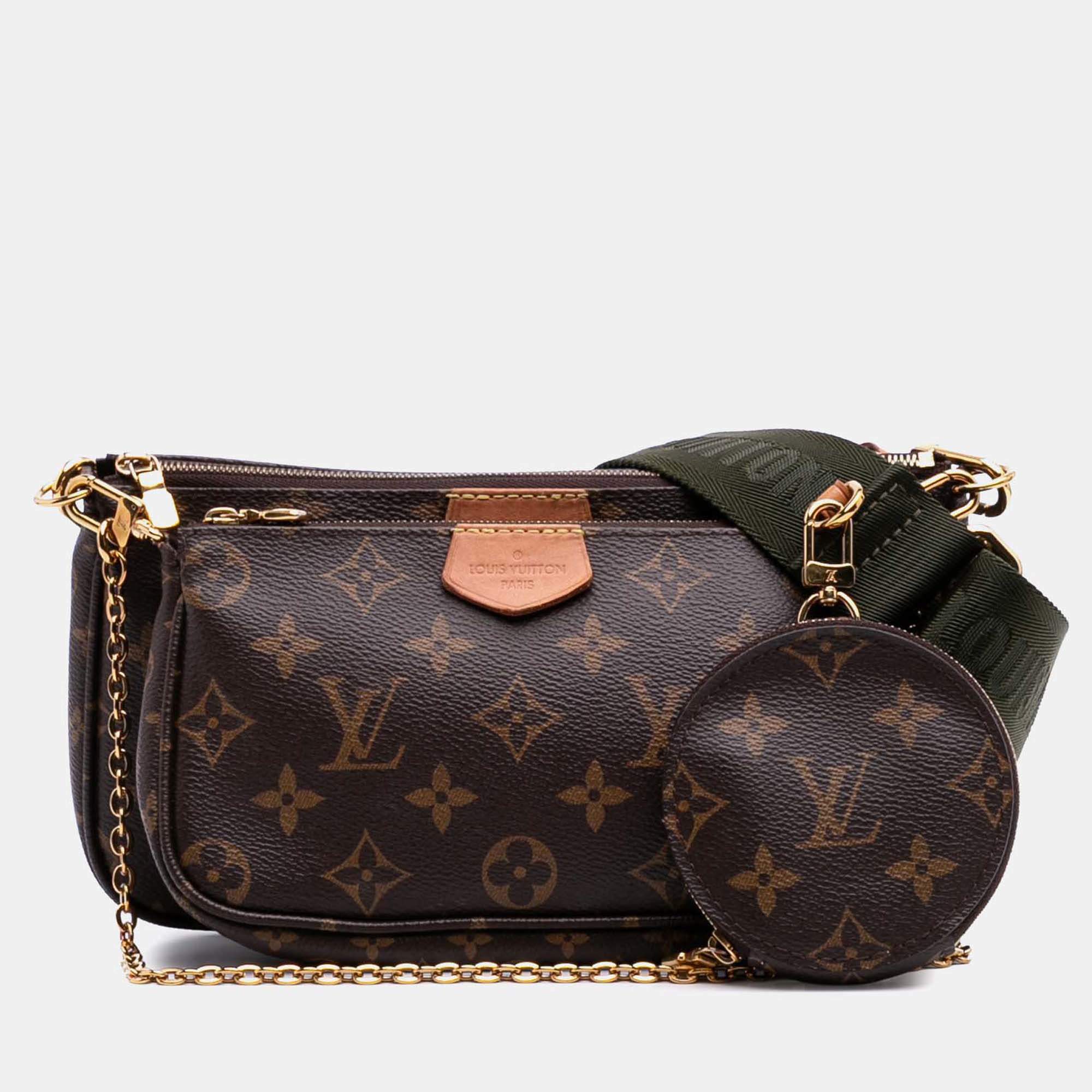 Louis Vuitton Brown Monogram Multi Pochette Accessoires