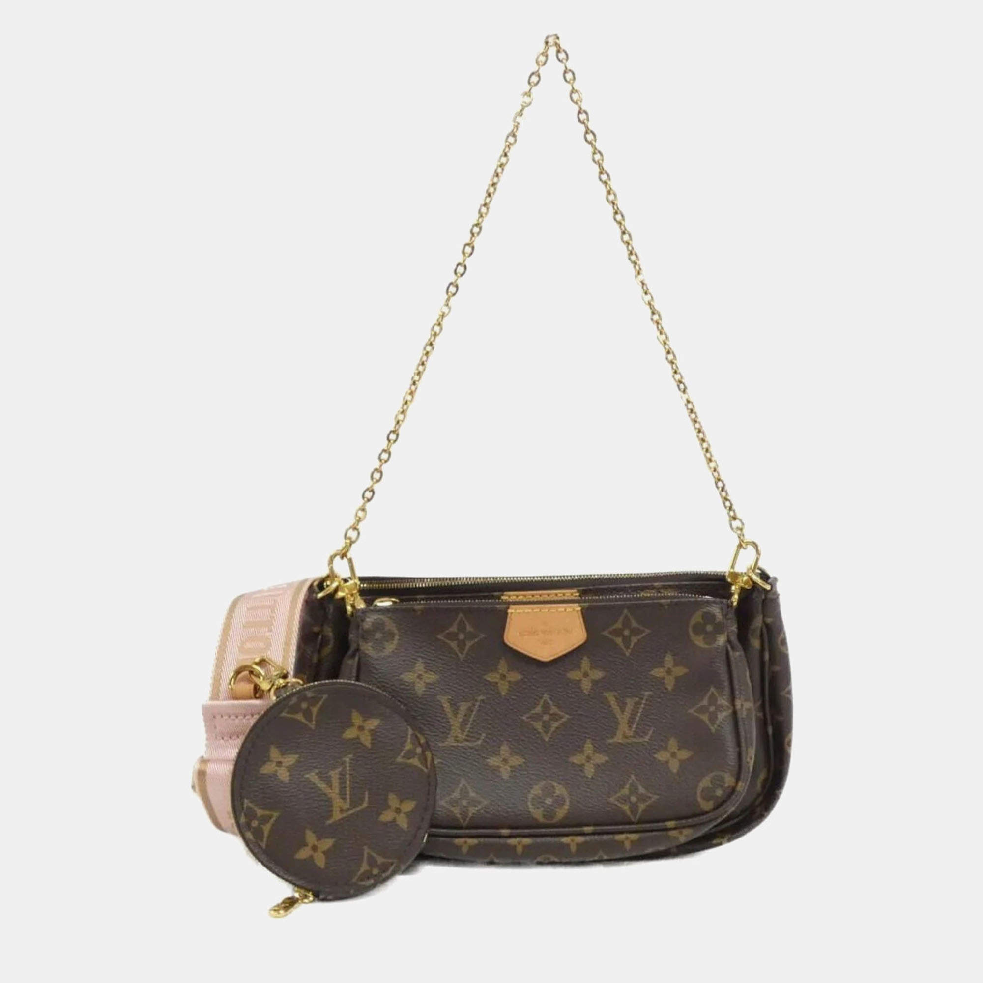 Louis Vuitton Multi Pochette Accessoires Monogram Canvas Shoulder Bag