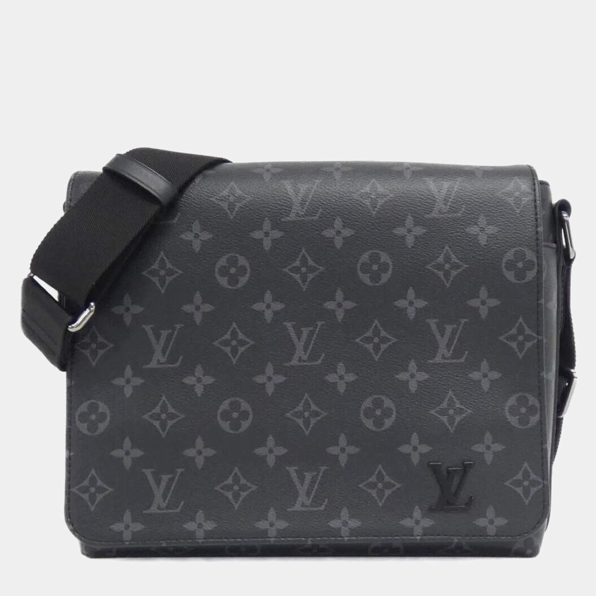 Louis Vuitton District PM Monogram Eclipse Shoulder Bag