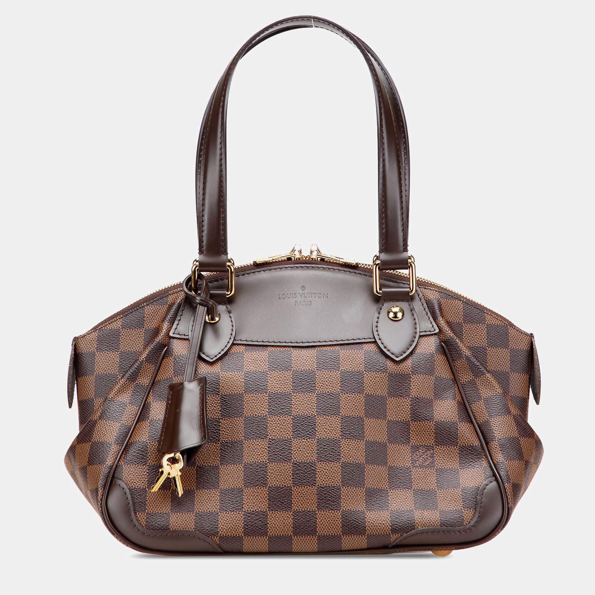 Louis Vuitton Brown Damier Ebene Verona PM