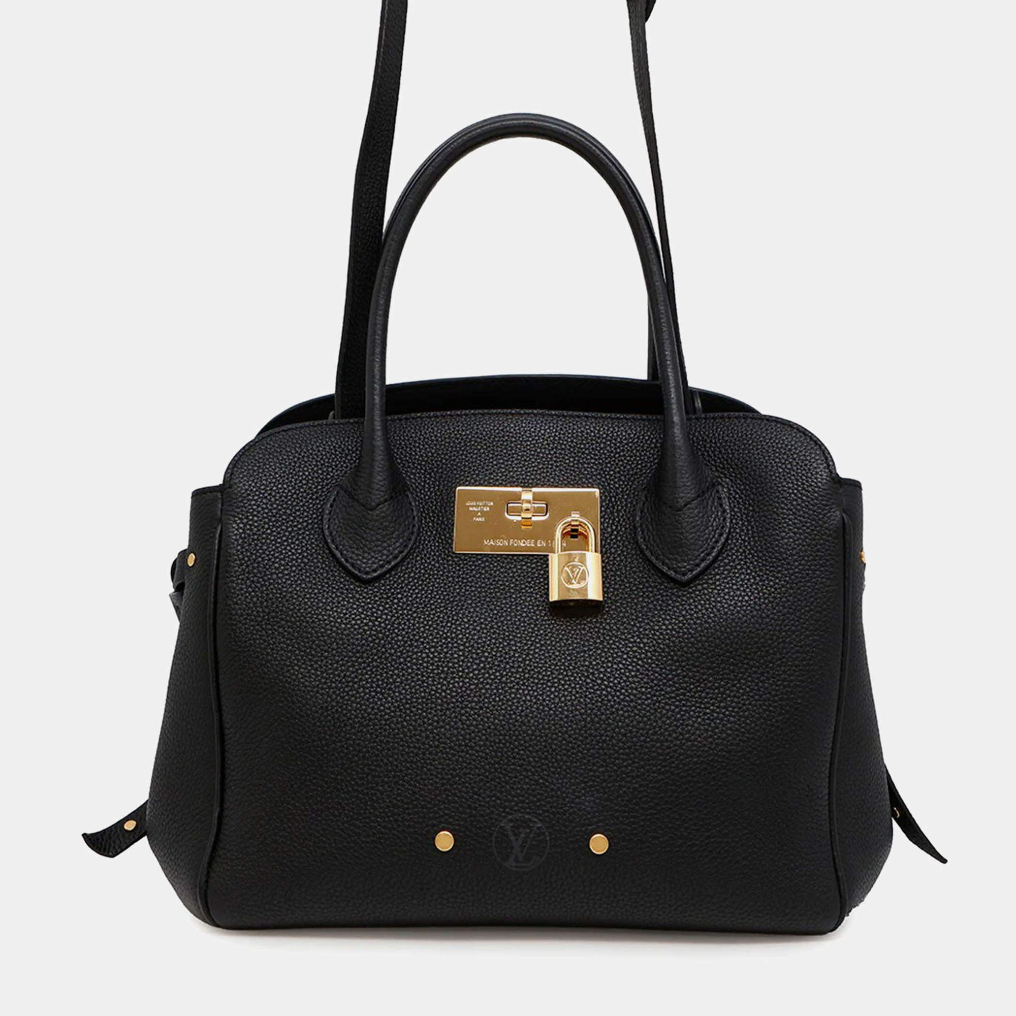 Louis Vuitton Milla Noir Calf Leather Size Pm