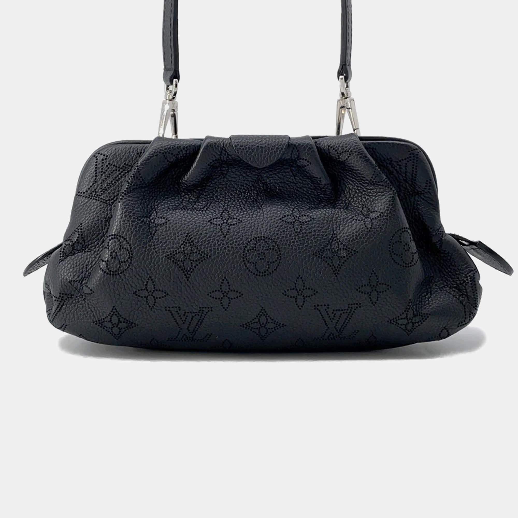 Louis Vuitton Scara Mini Noir Monogram Mahina