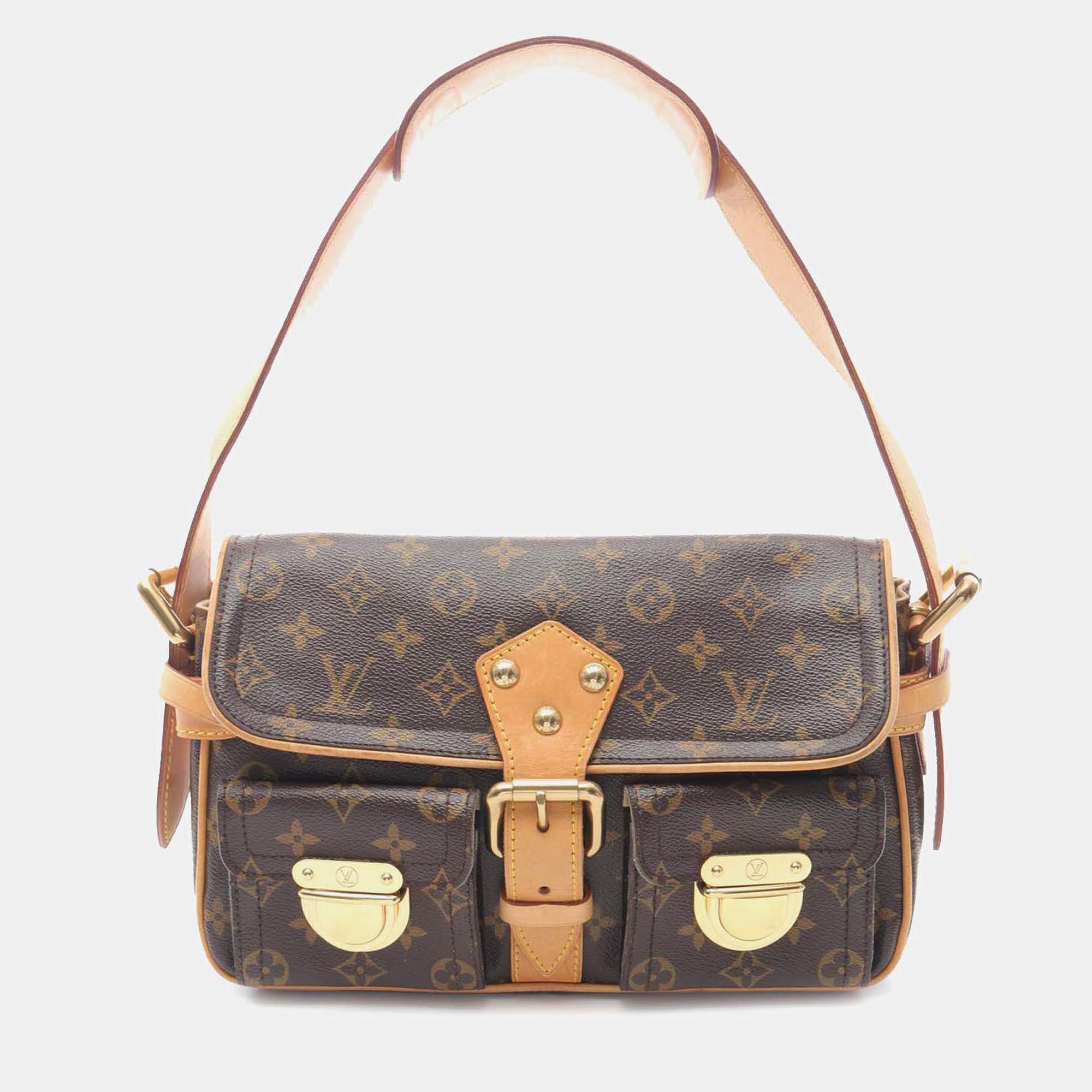 Louis Vuitton Brown Monogram Hudson PM