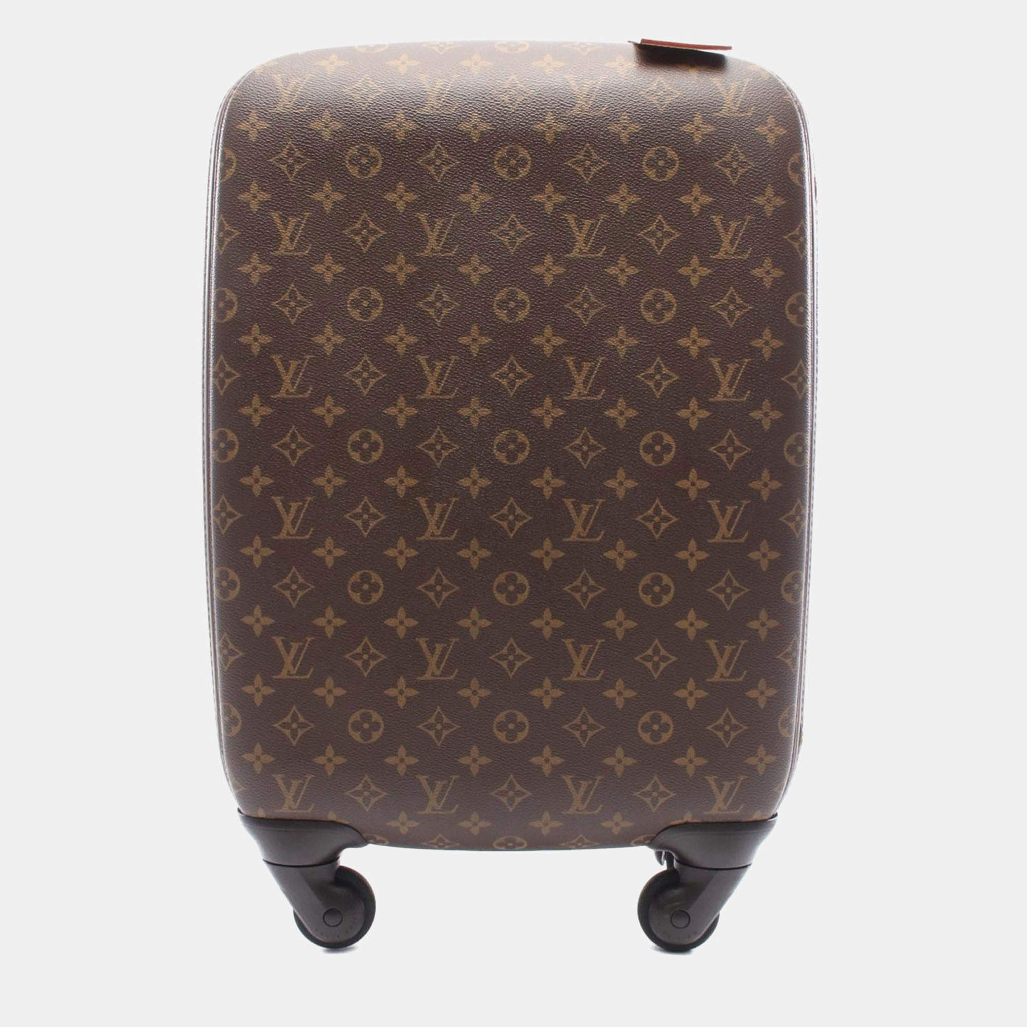 Louis Vuitton Zephyr 55 Carry Bag  Monogram Canvas Leather Brown