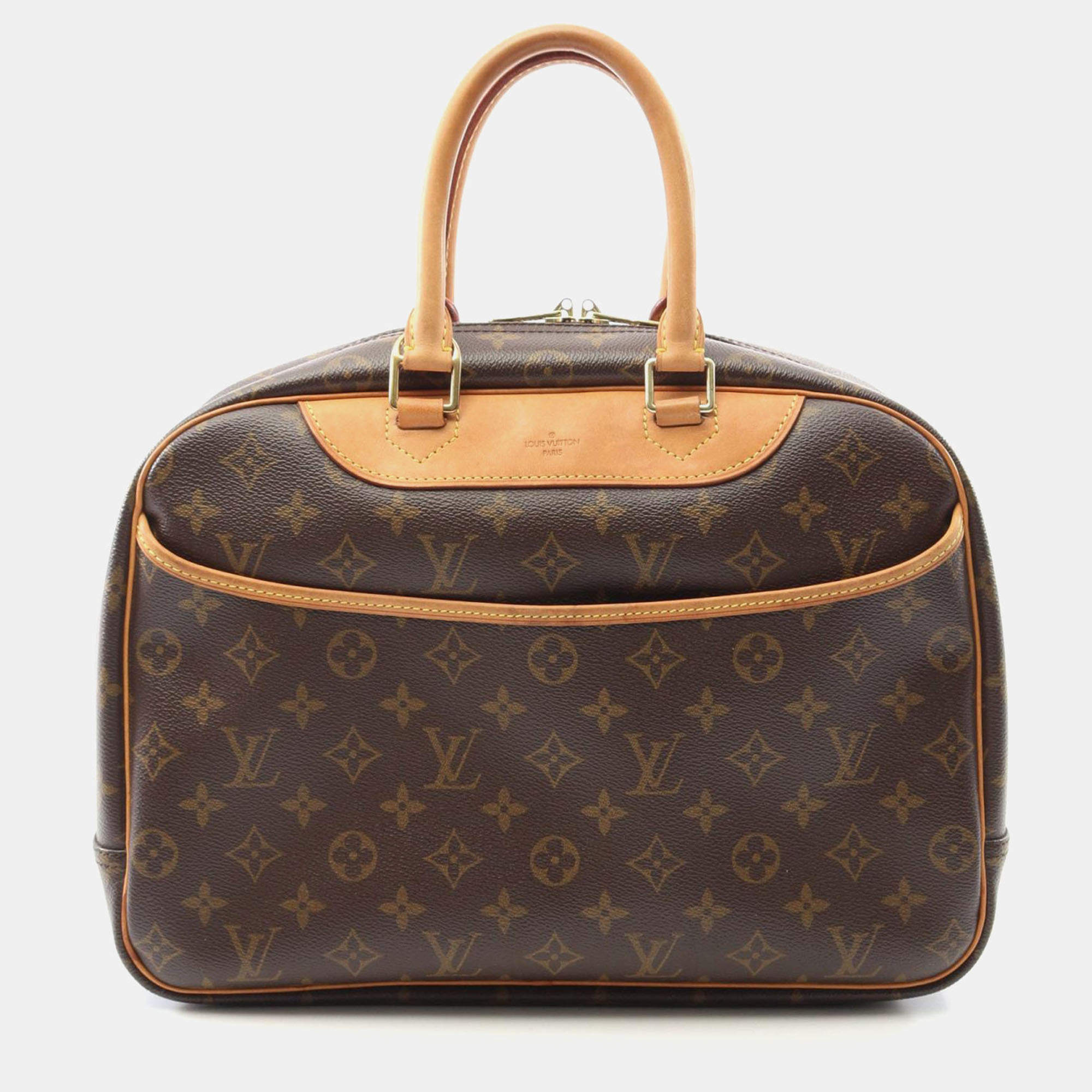 Pre Owned Louis Vuitton Deauville Bowling Vanity Monogram