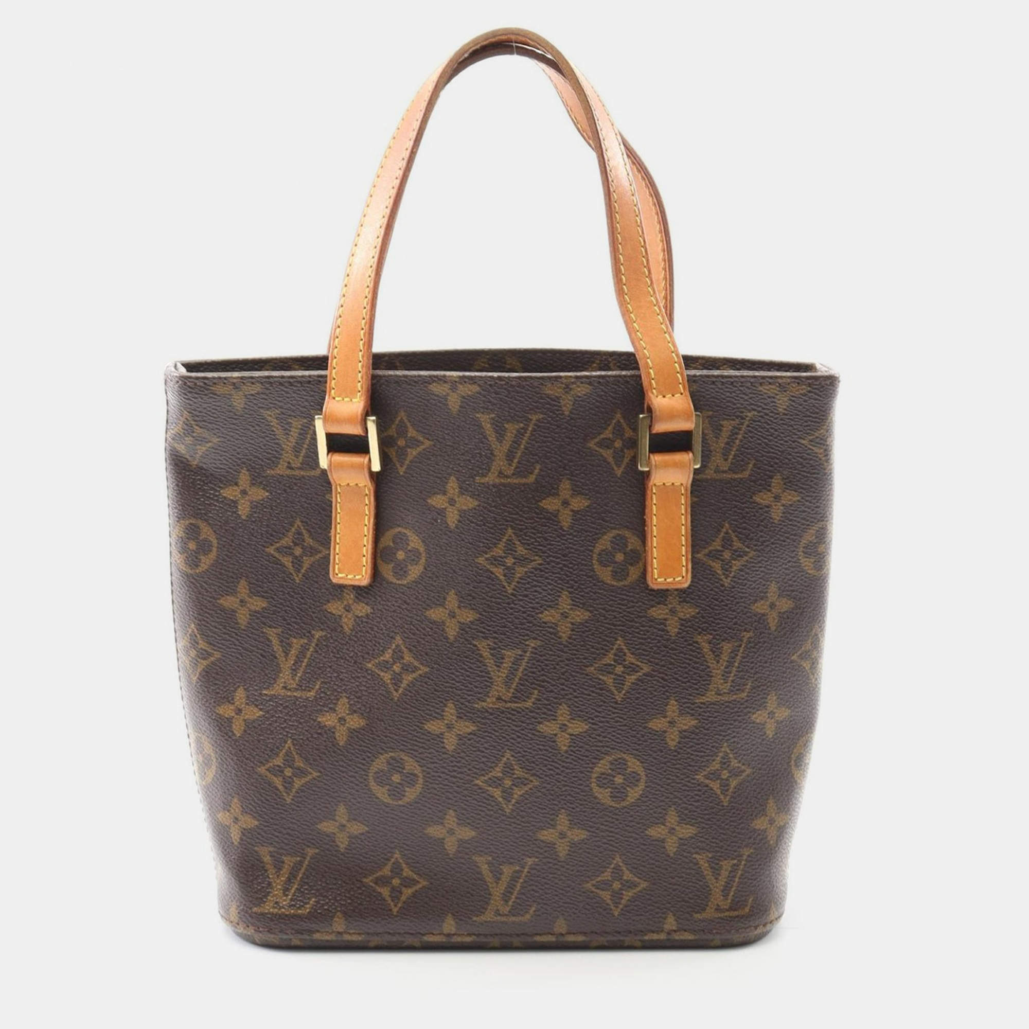 Pre Owned Louis Vuitton Vavin PM Brown Monogram Canvas Tote Bag